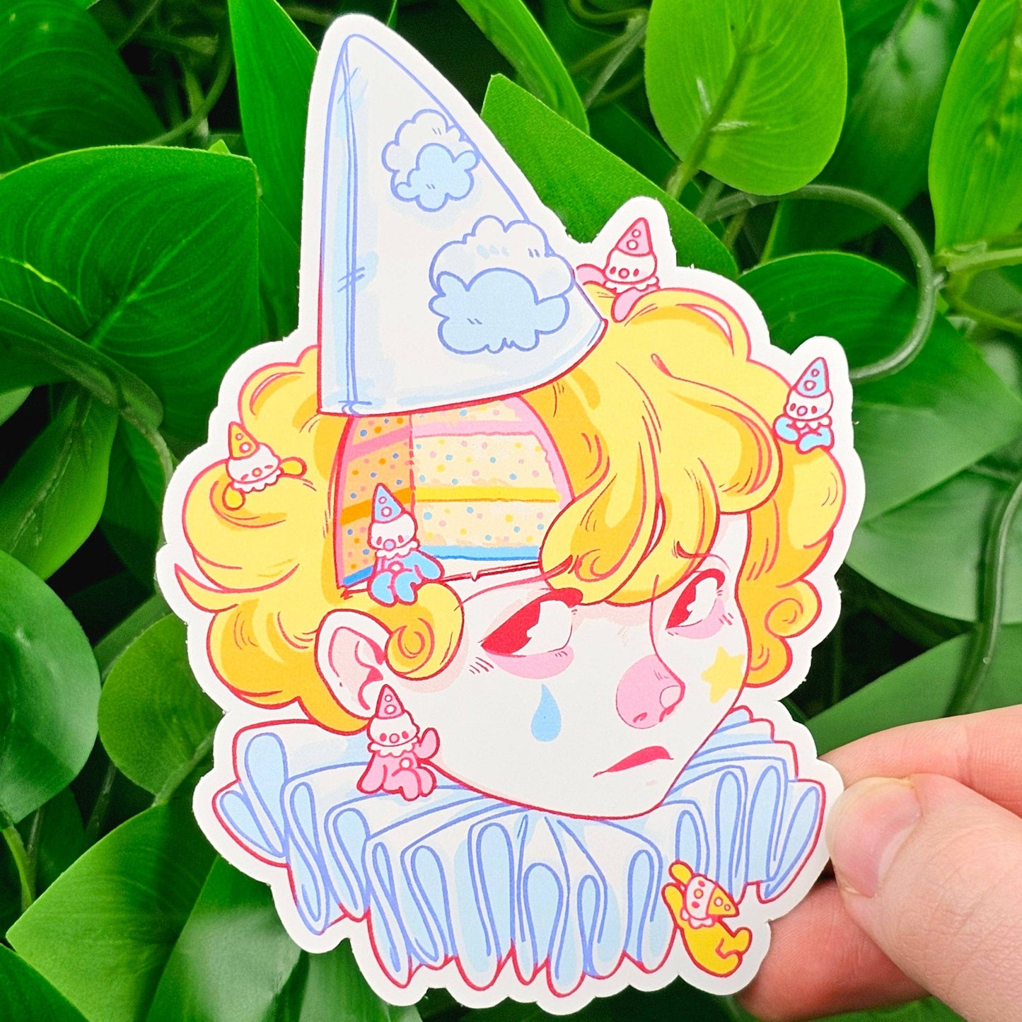 Cute Weirdcore Girl Stickers!: Alien