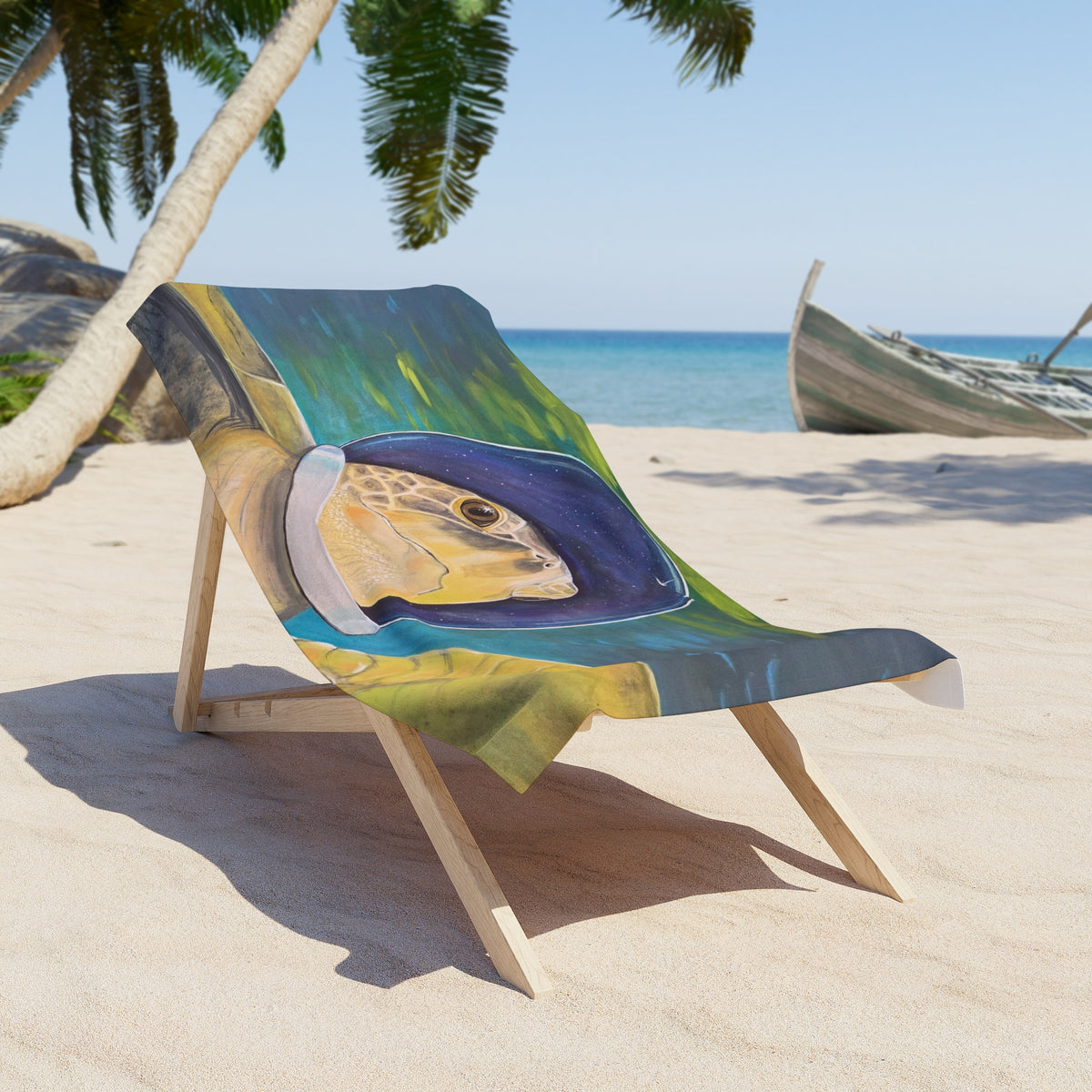 Astro Turt of Starbase Beach Towel