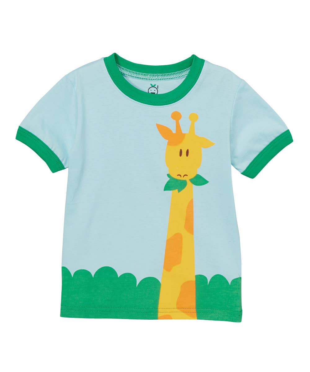Giraffe Toddler and Kids Shirt: 3T