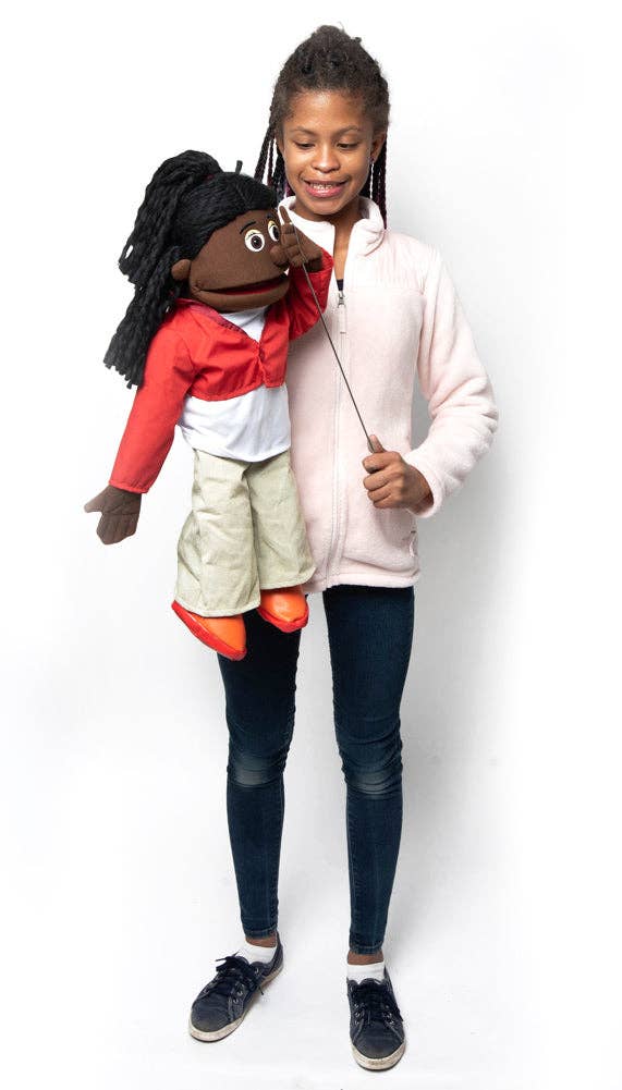 Silly Puppets Sierra, Black (25")