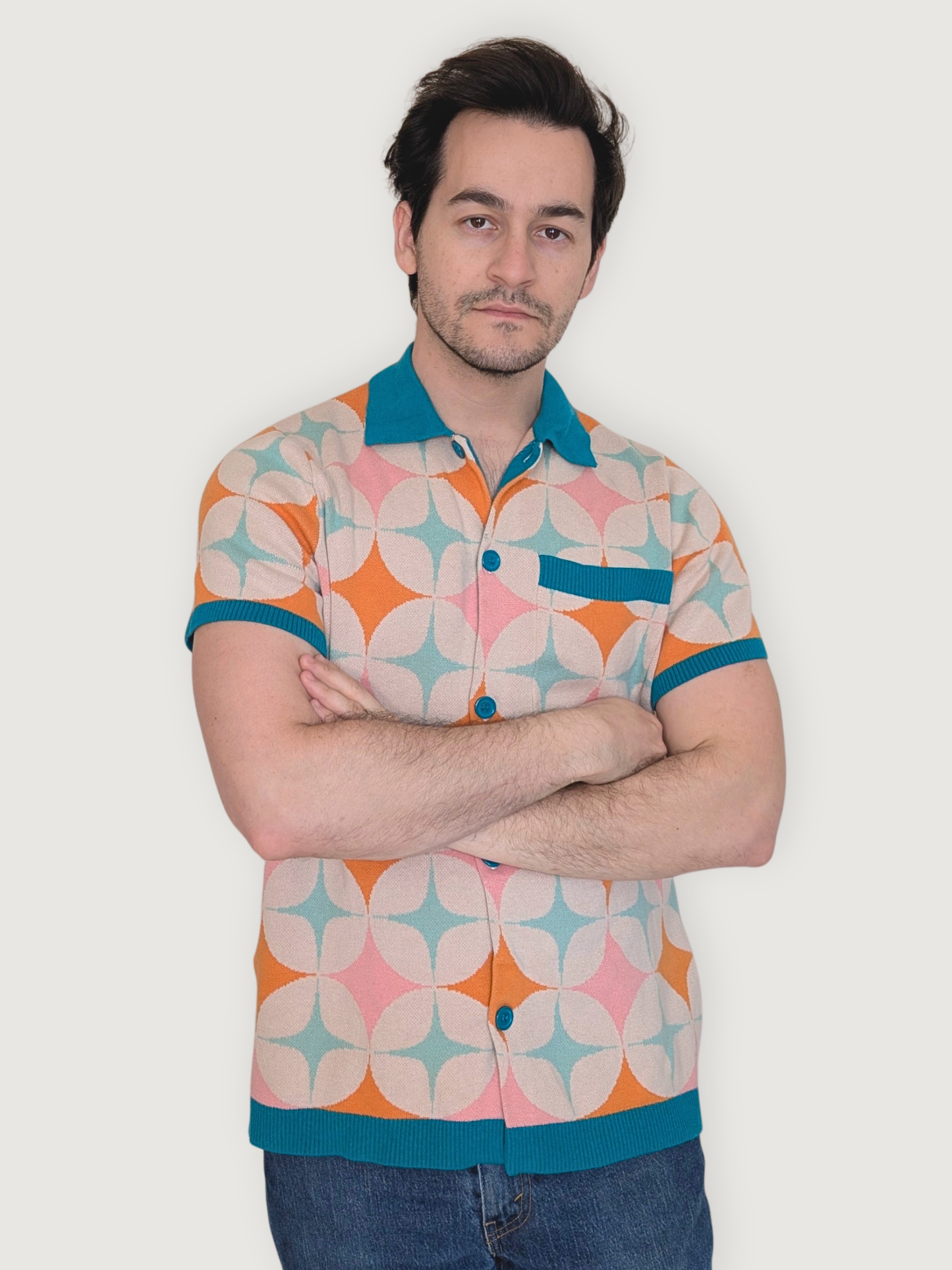 Great Atomic Tomorrow Button Up: Large