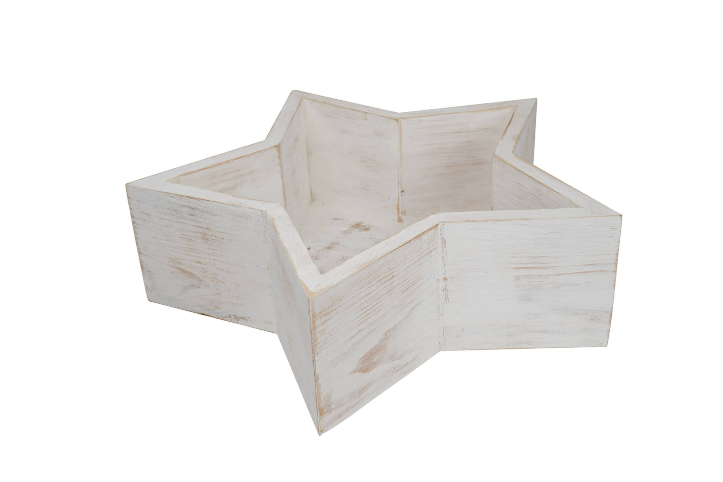 CLEARANCE-Display-Star-Farmhouse-Wood-22x6H in-$30: Gray Waxed