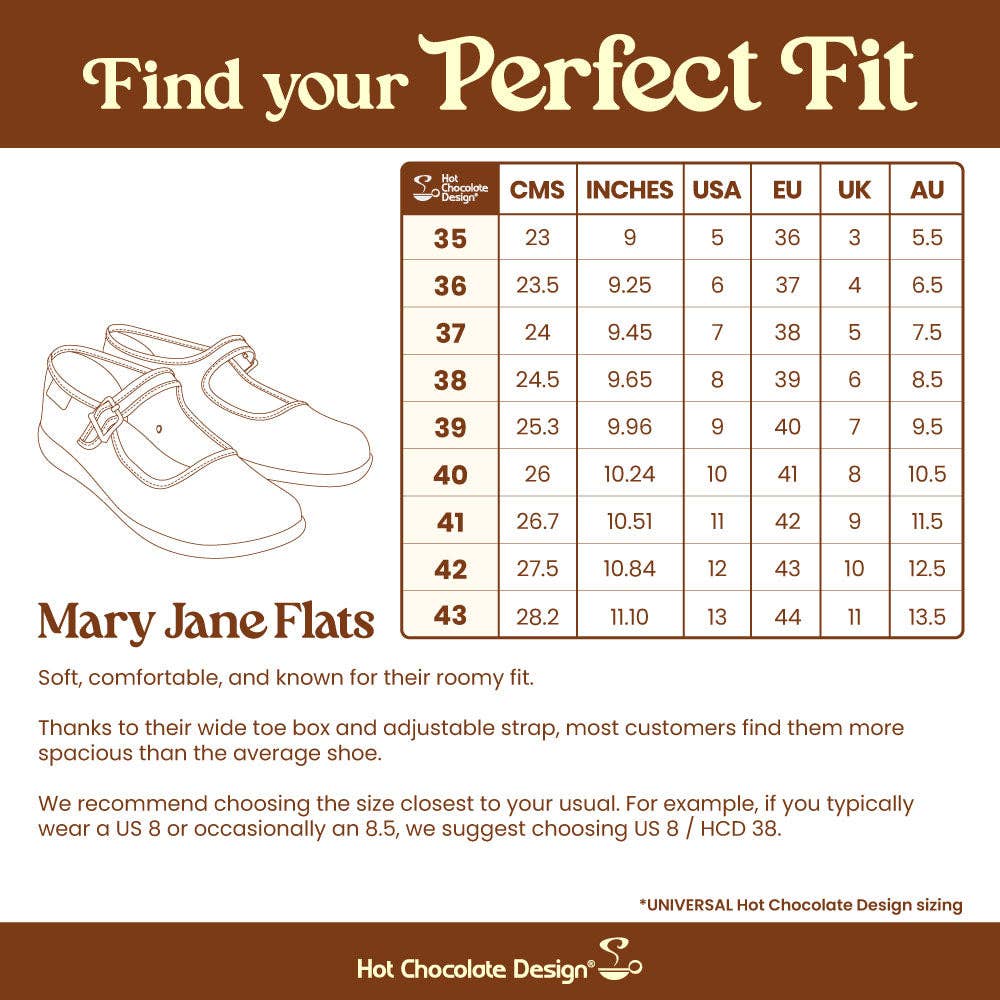 Galaxy Princess Women's Mary Jane Flats: 39 HCD/ 9 US/ 10.11"