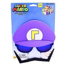 Officially Licensed Super Mario Purple Waluigi Sun Staches