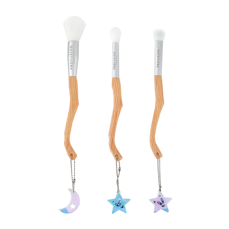 Casper the Friendly Ghost | Friendly Blend 3 PC Eye & Face Brush Set