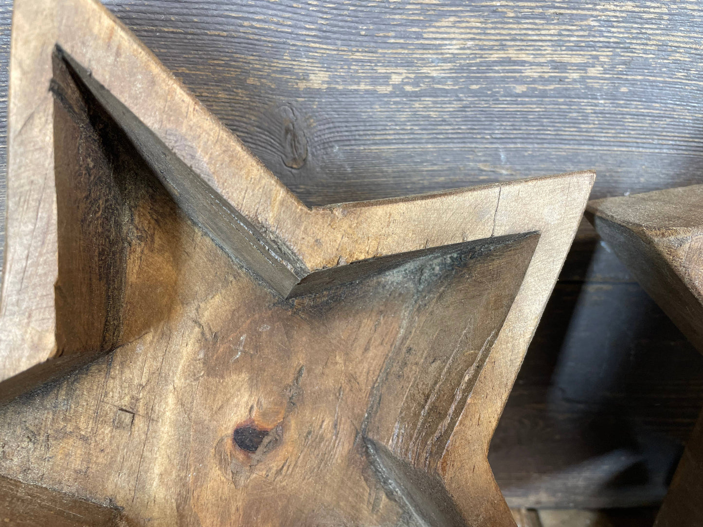 NFC-WH5P-Medium Star Dough Bowl-10x10 inches-Waxed-$7