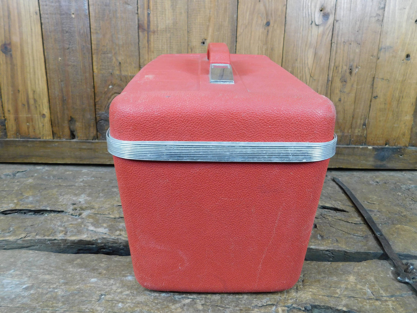 Vintage-Starflite Train Case-Luggage-Hard Shell-14x10in