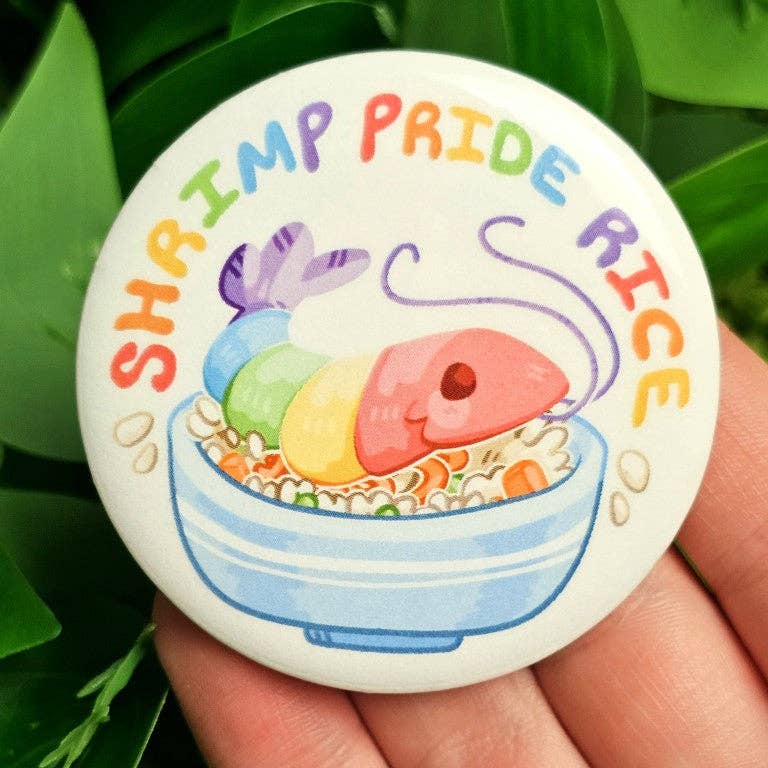 Shrimp Pride Rice Buttons: Large