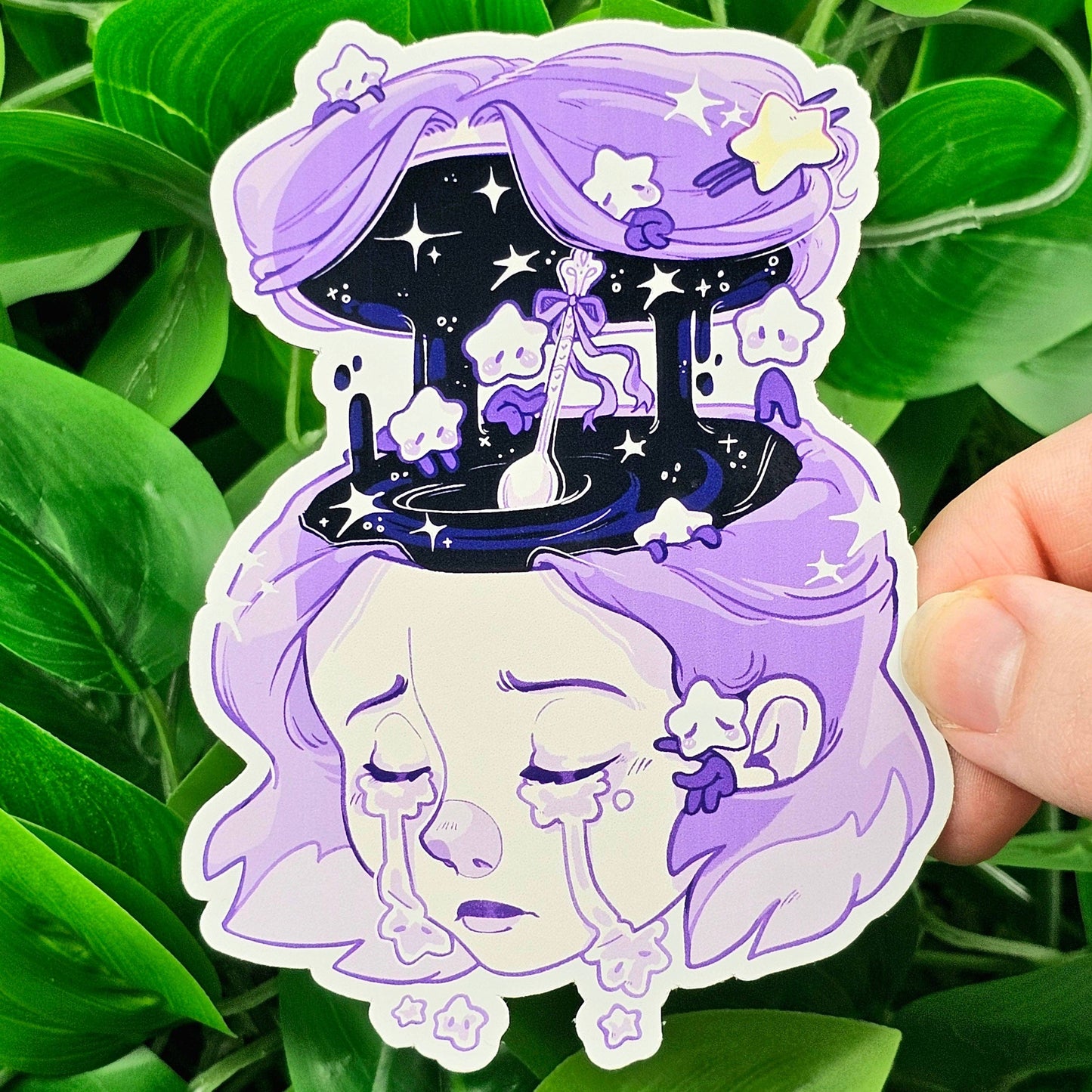 Cute Weirdcore Girl Stickers!: Alien
