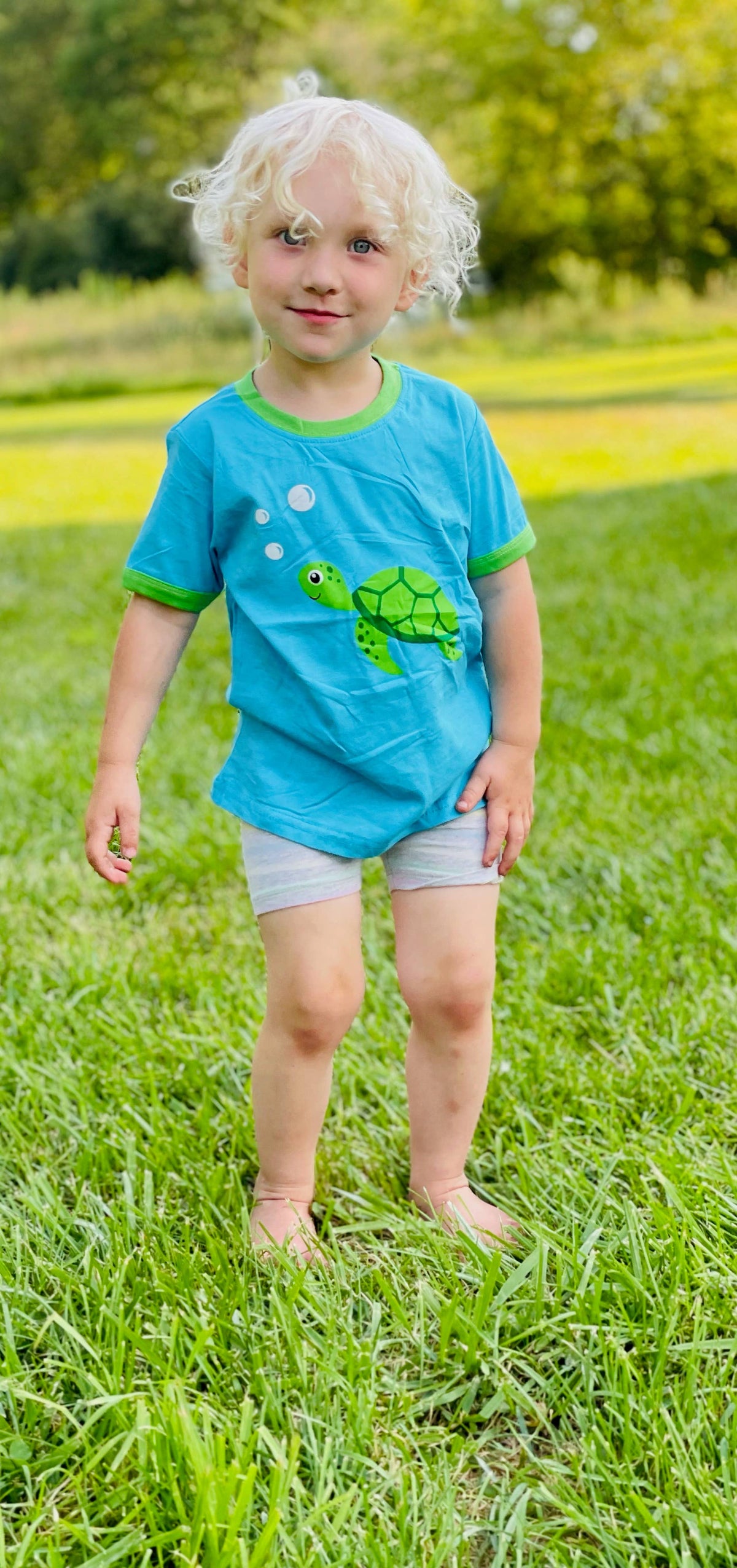 Sea Turtle Toddler and Kids Shirt: 3T
