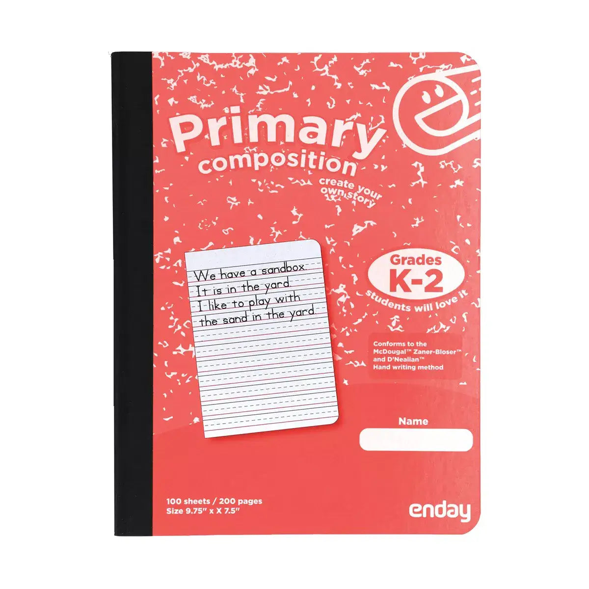 Composition Book Primary 100 Ct.: Green