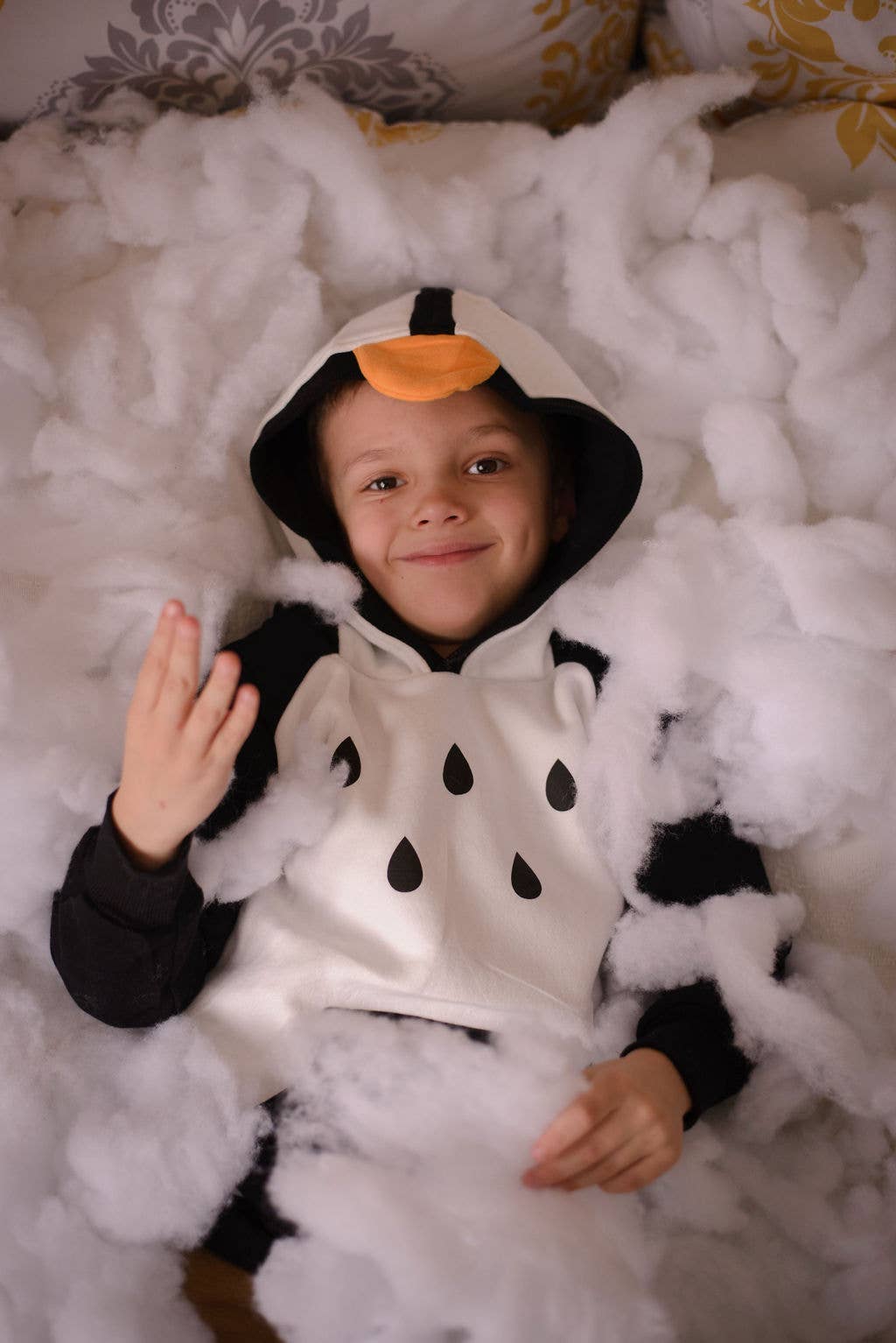 Penguin 3D Hoodie - Kids & Toddler Arctic: 3T