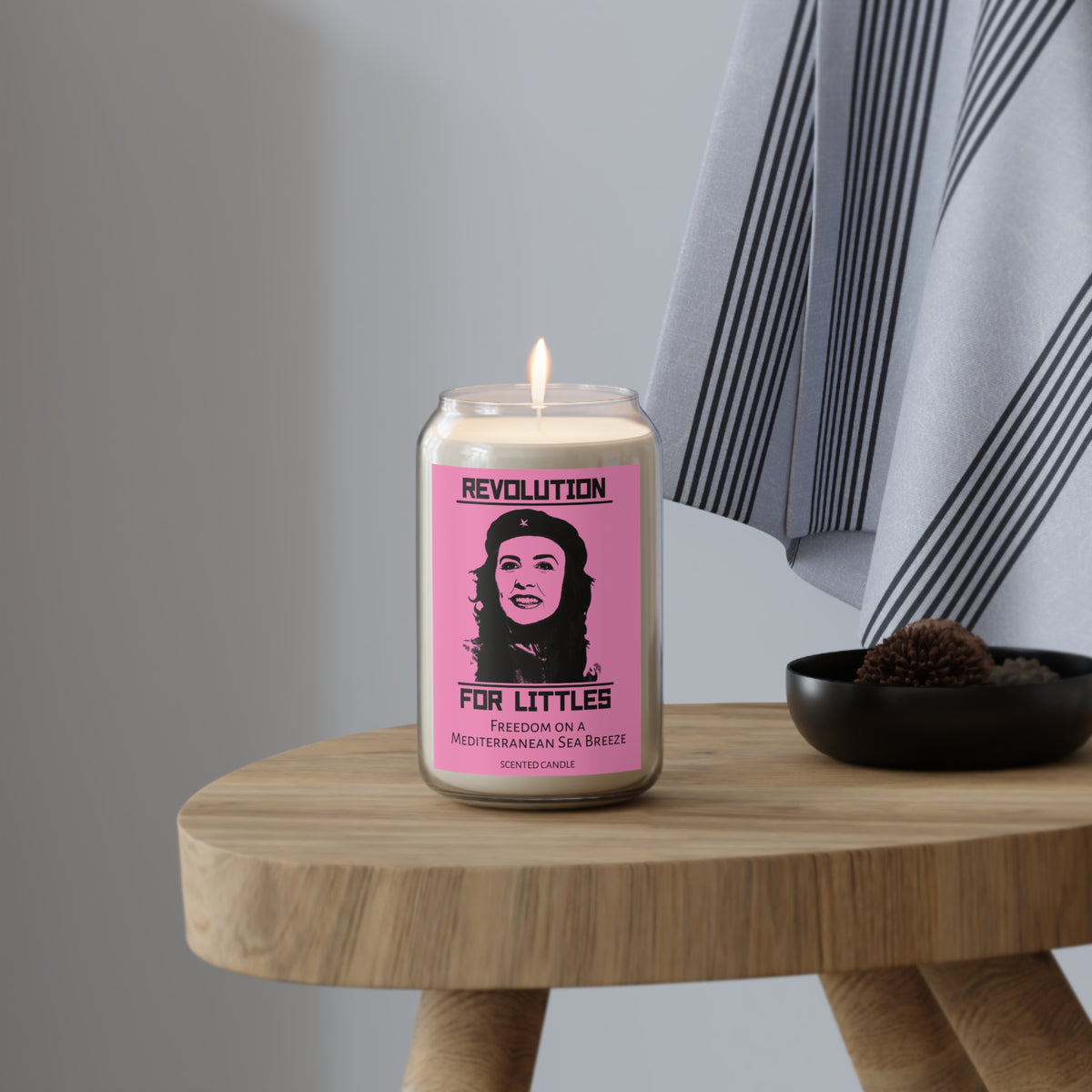 Revolution For Littles, Freedom on a Mediterranean Sea Breeze, Scented Soy Candle