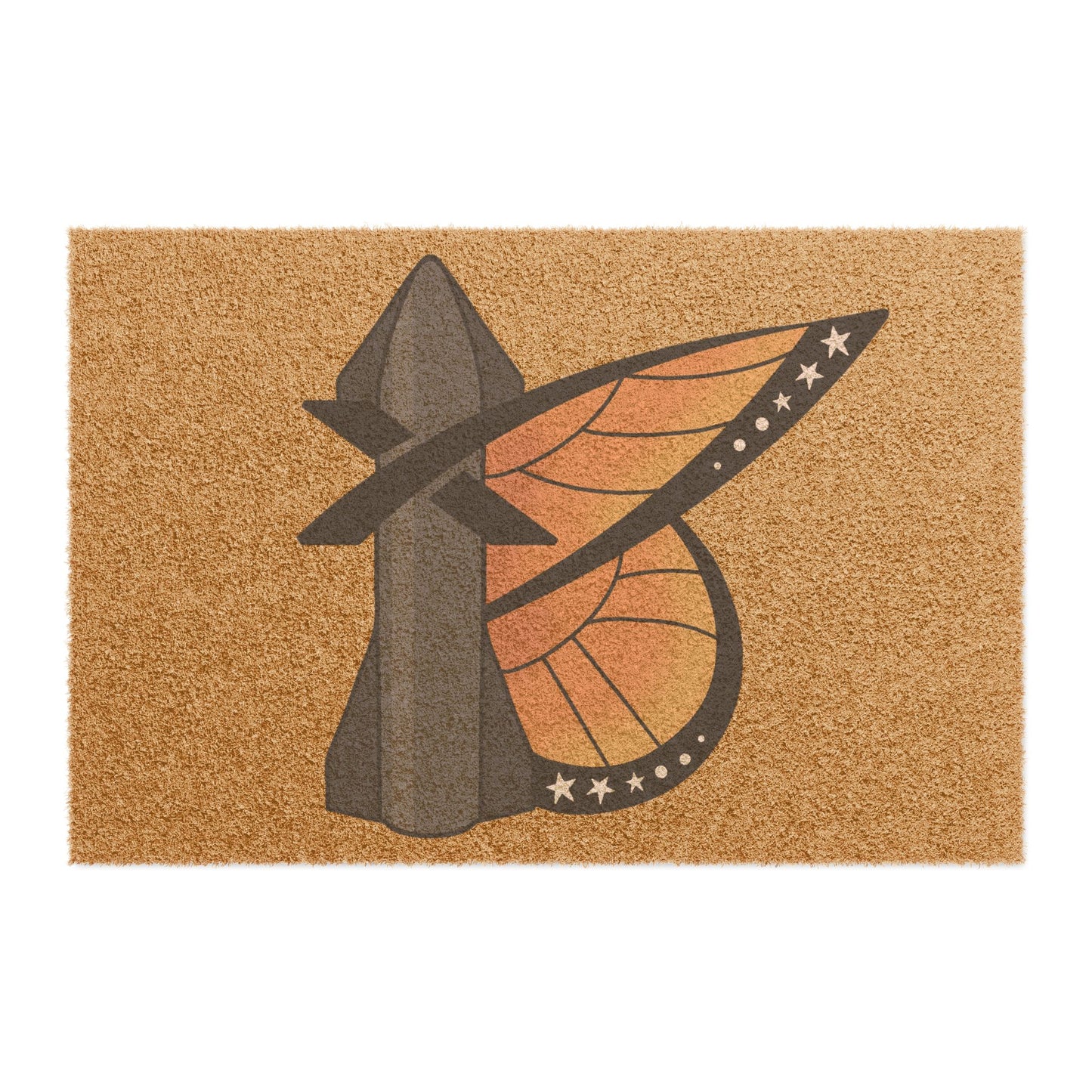 Martian Mariposas Doormat