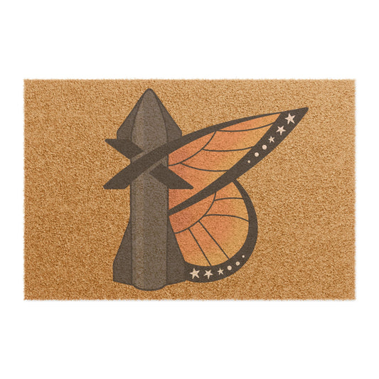 Martian Mariposas Doormat