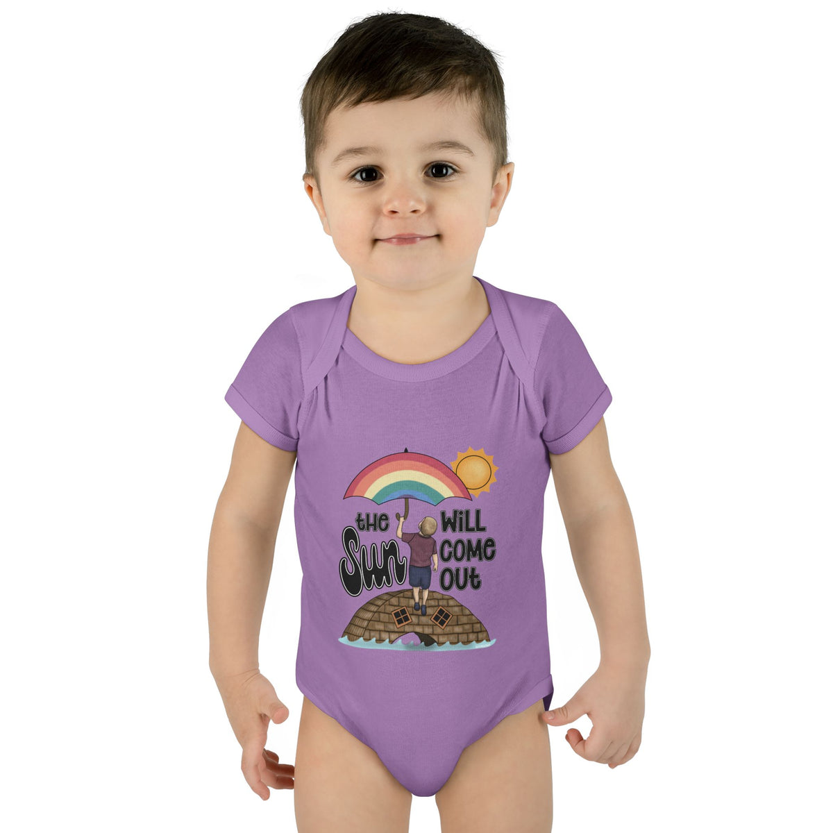 The Sun Will Come Out Infant Bodysuit