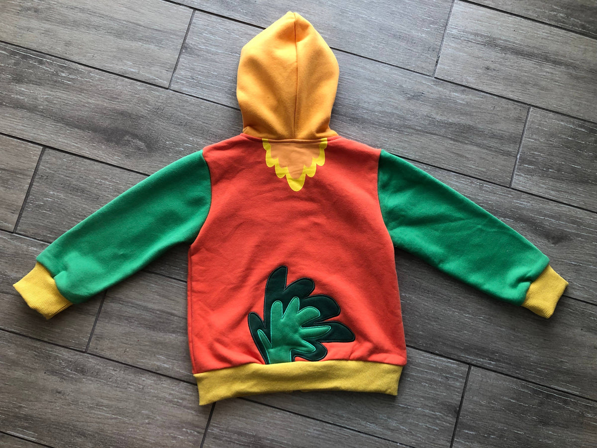 Rocket the Rooster 3D Hoodie - Western: 3T