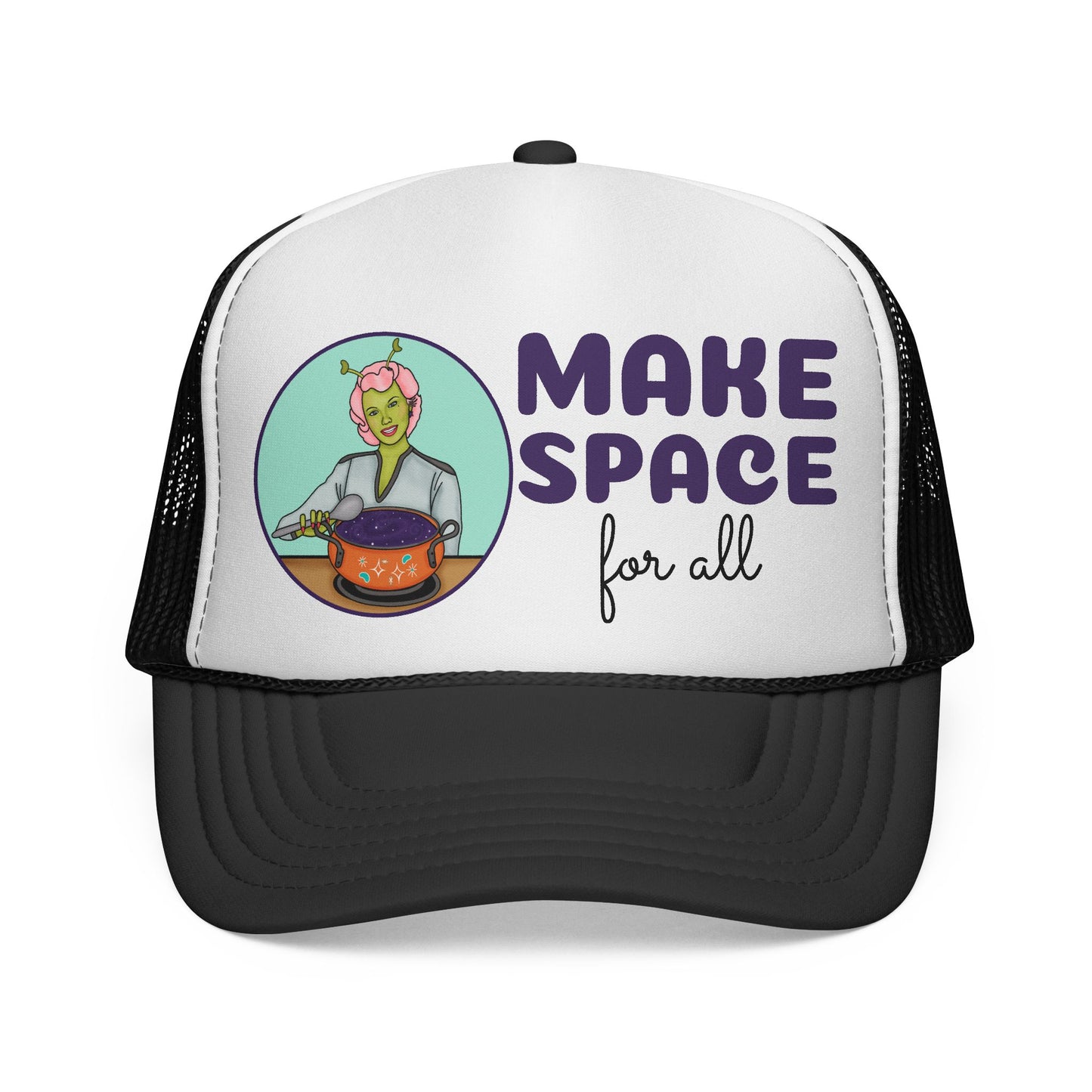 Make Space For All Trucker Hat