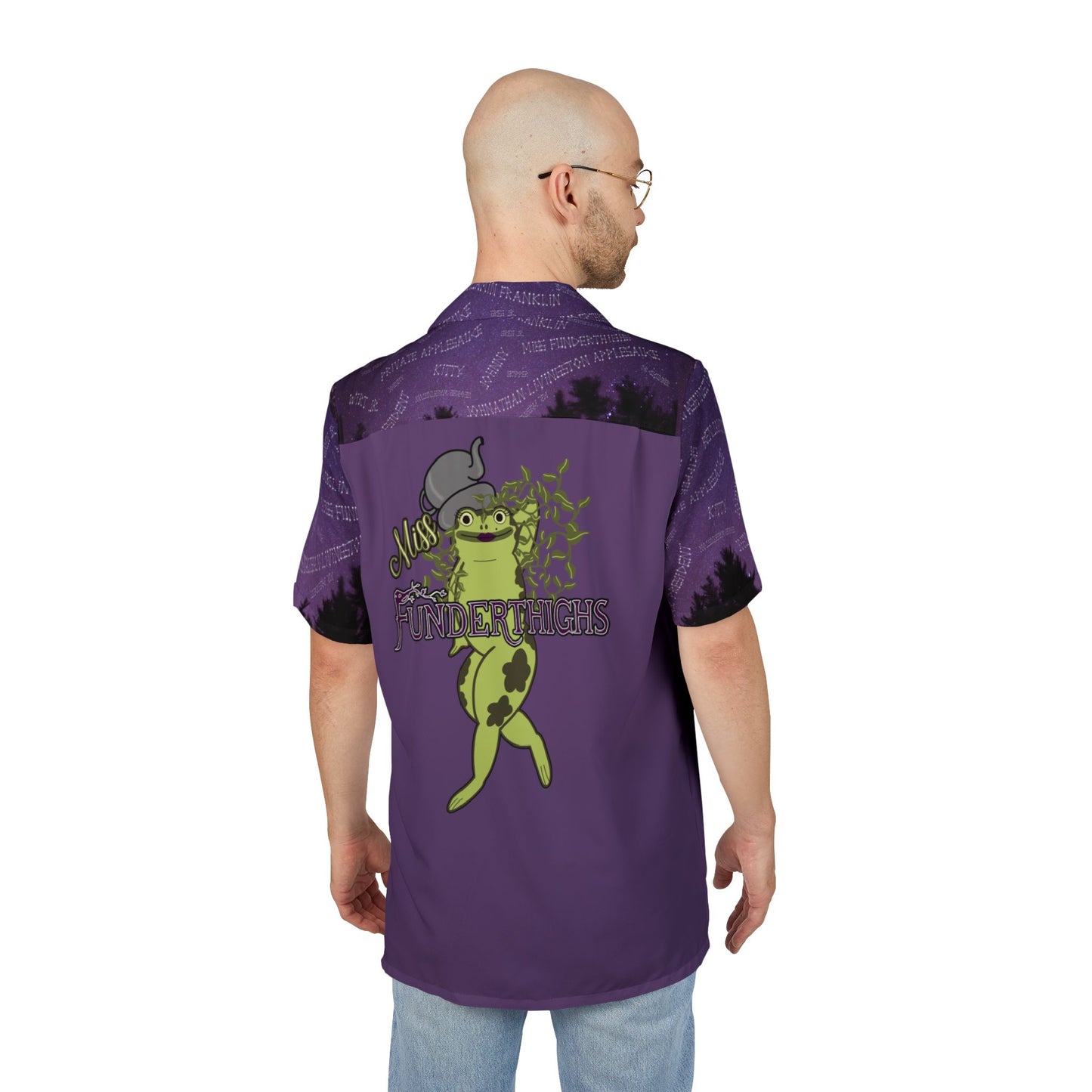 Miss Funderthighs Pinup OTGW Button-Down Shirt