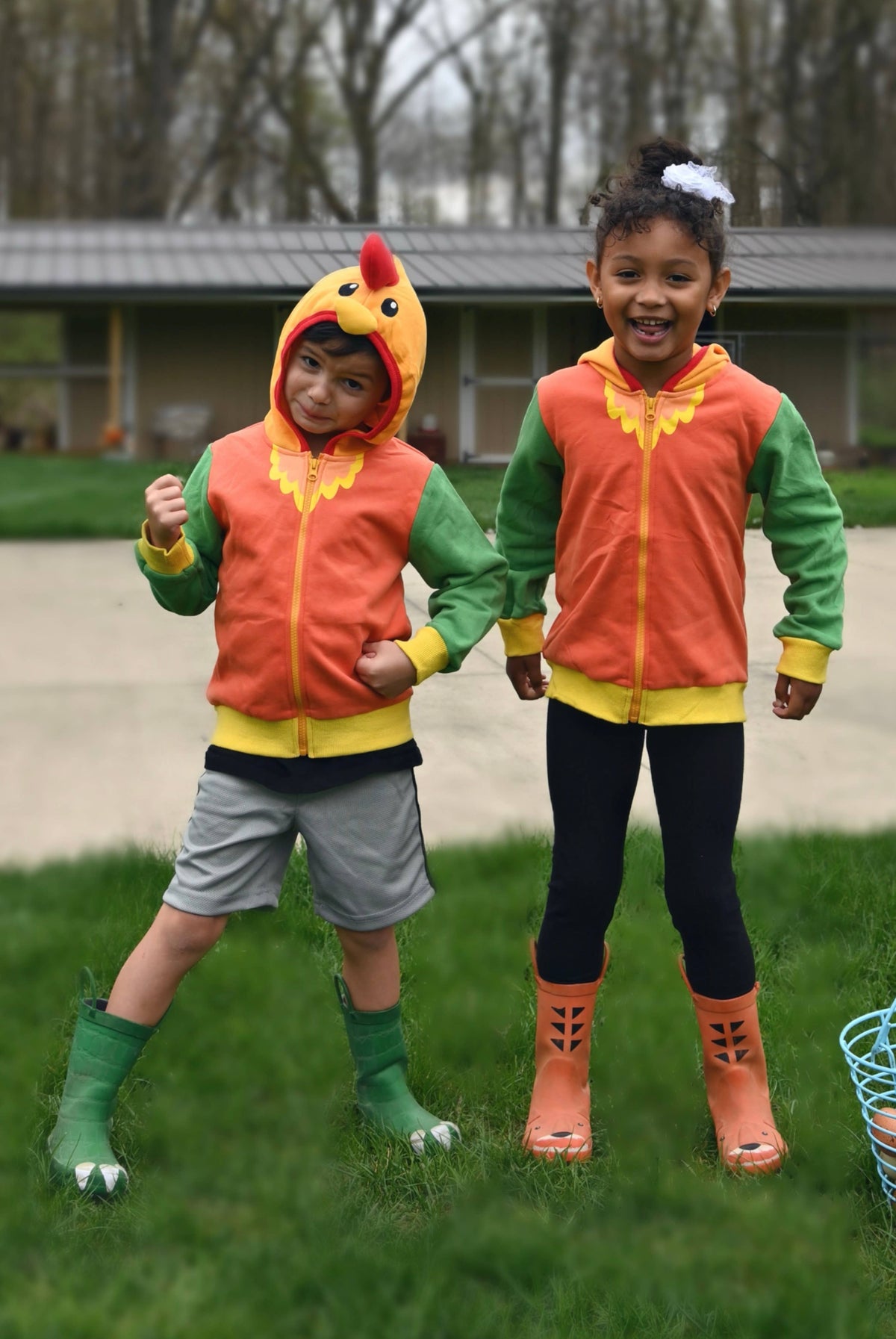 Rocket the Rooster 3D Hoodie - Western: 3T