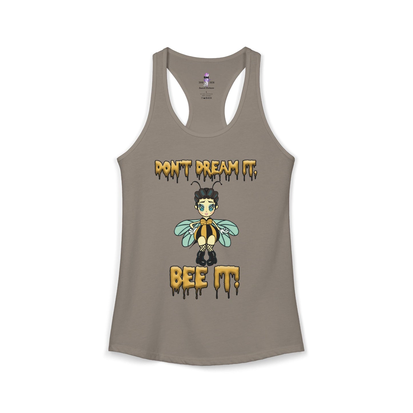 Frank N Flutter Nutter Racerback Tank