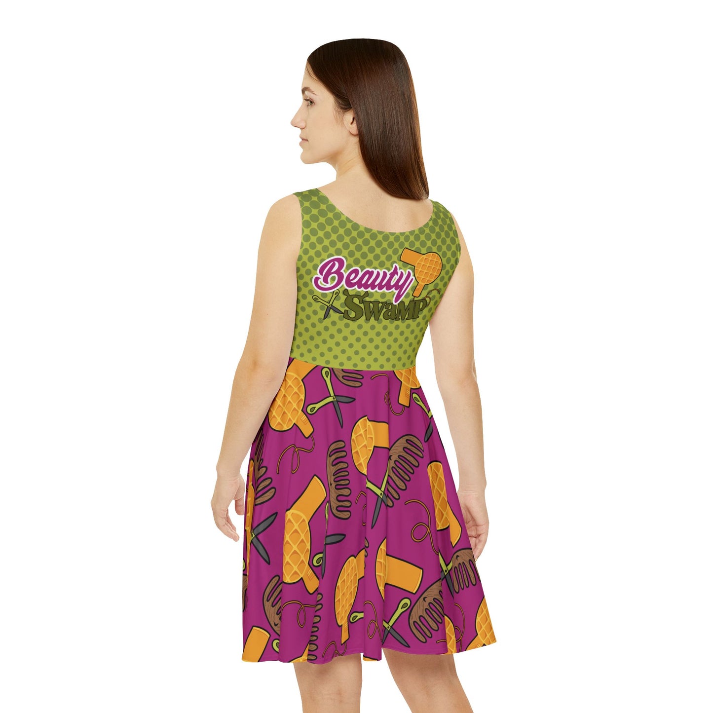 Beauty Swamp Donk Out Women's Swing Dress