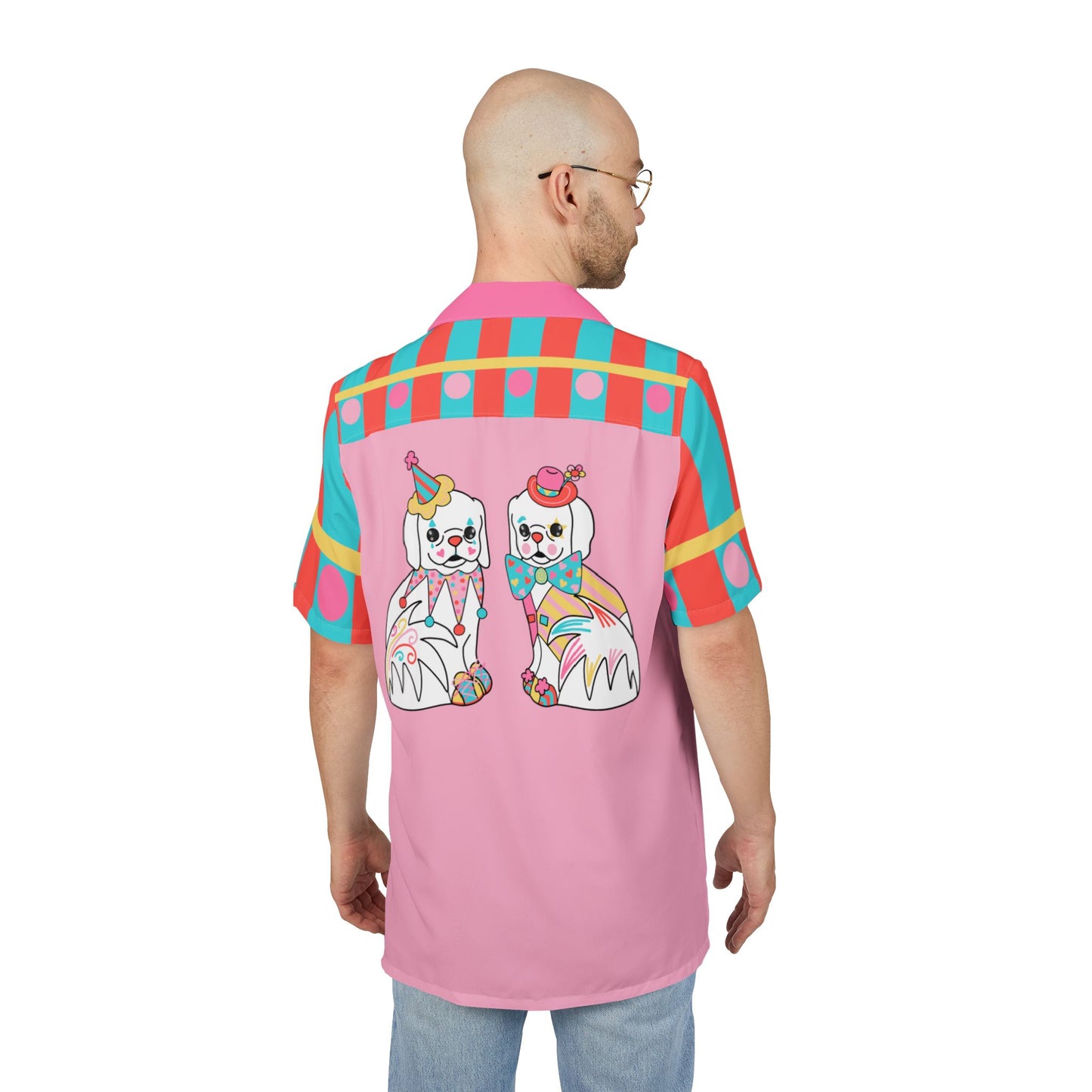 Mantle Clowns Button Down Shirt