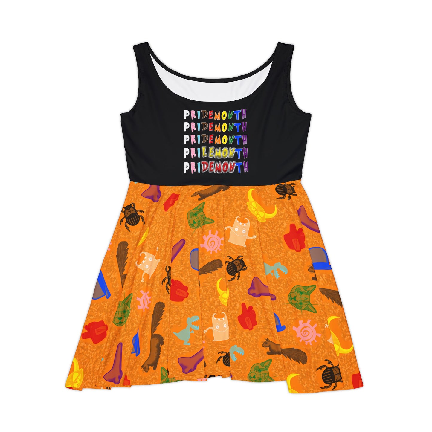 Lemon Demon PRIDE Swing Dress