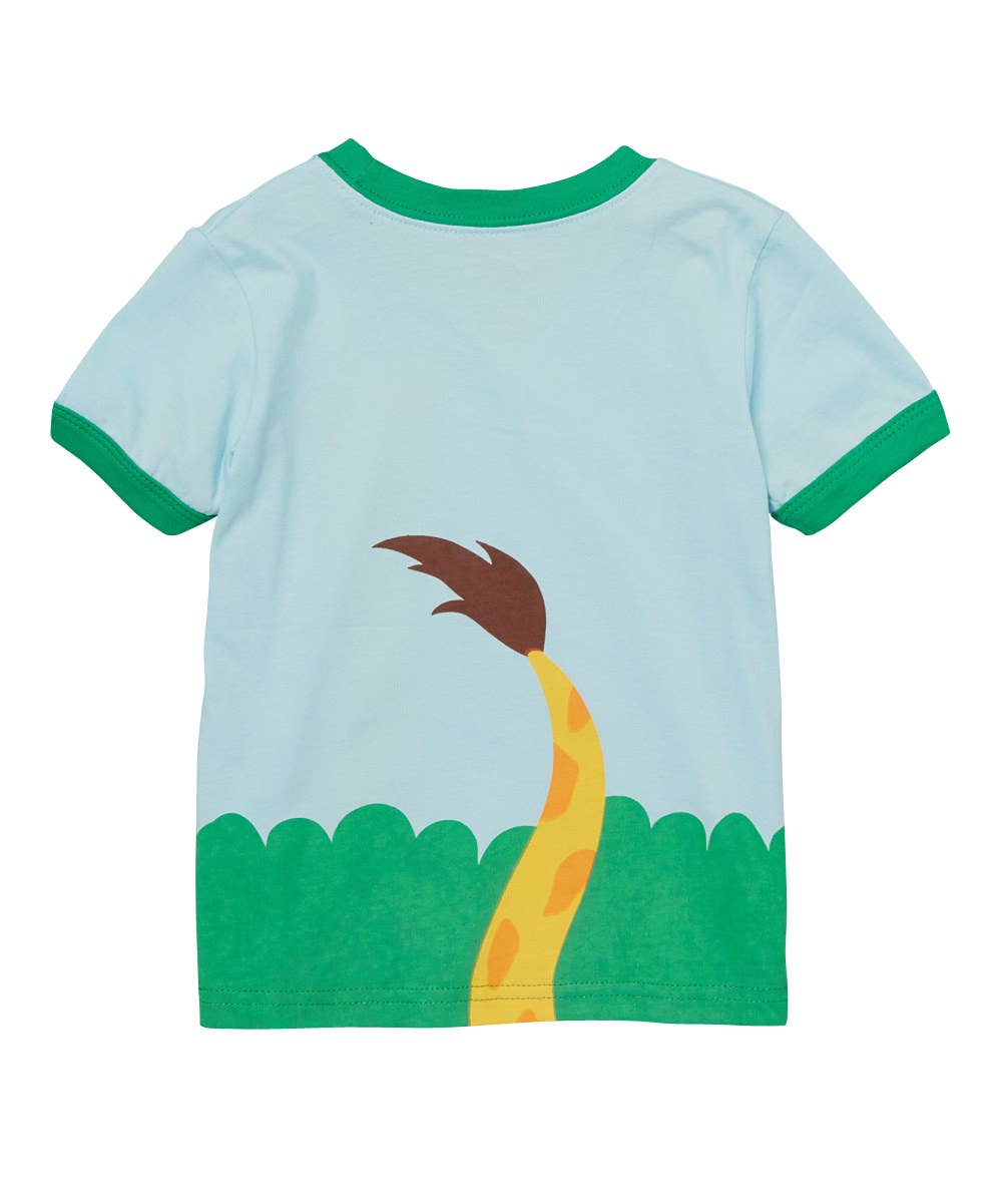 Giraffe Toddler and Kids Shirt: 3T