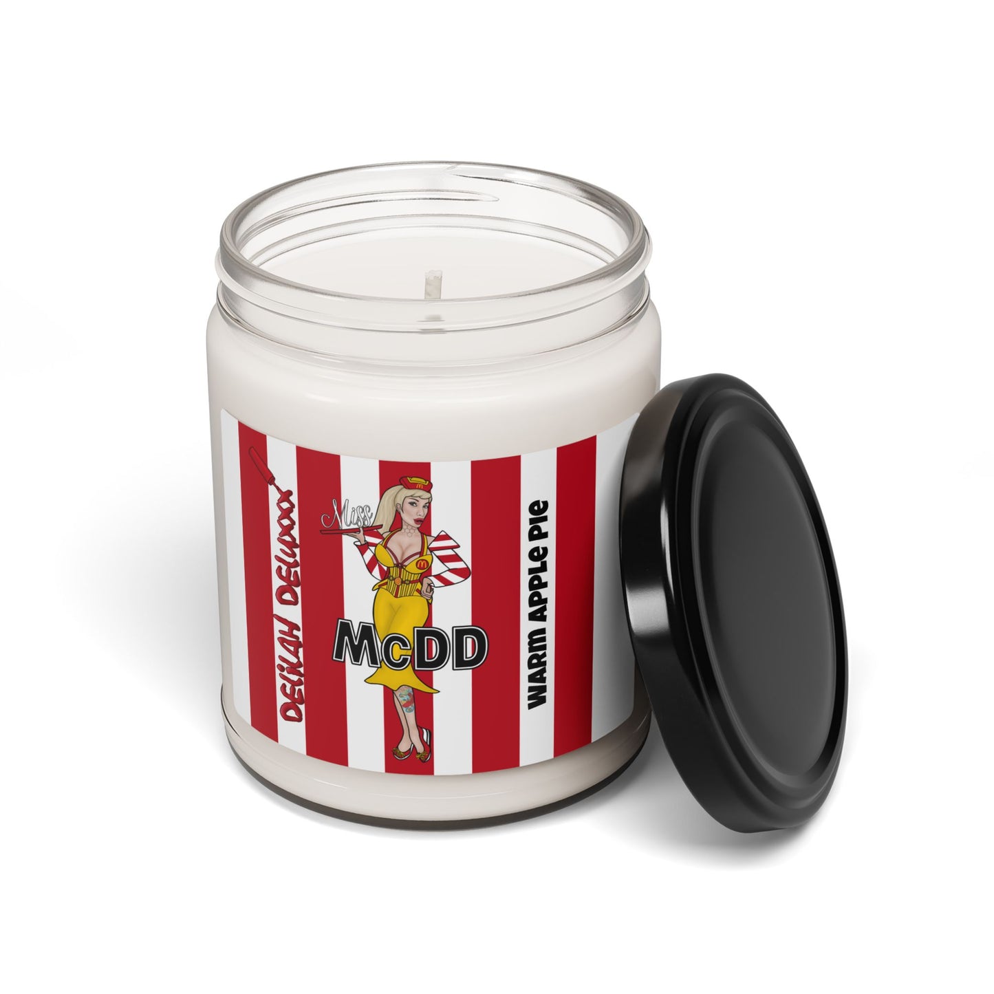 Miss McDD (Delilah Deluxxx) Warm Apple Pie Candle (9 oz)