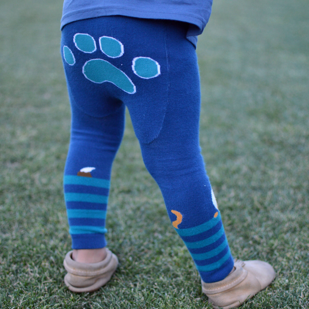 Space Paw Cotton Baby and Toddler Leggings: Large (18-24 months)