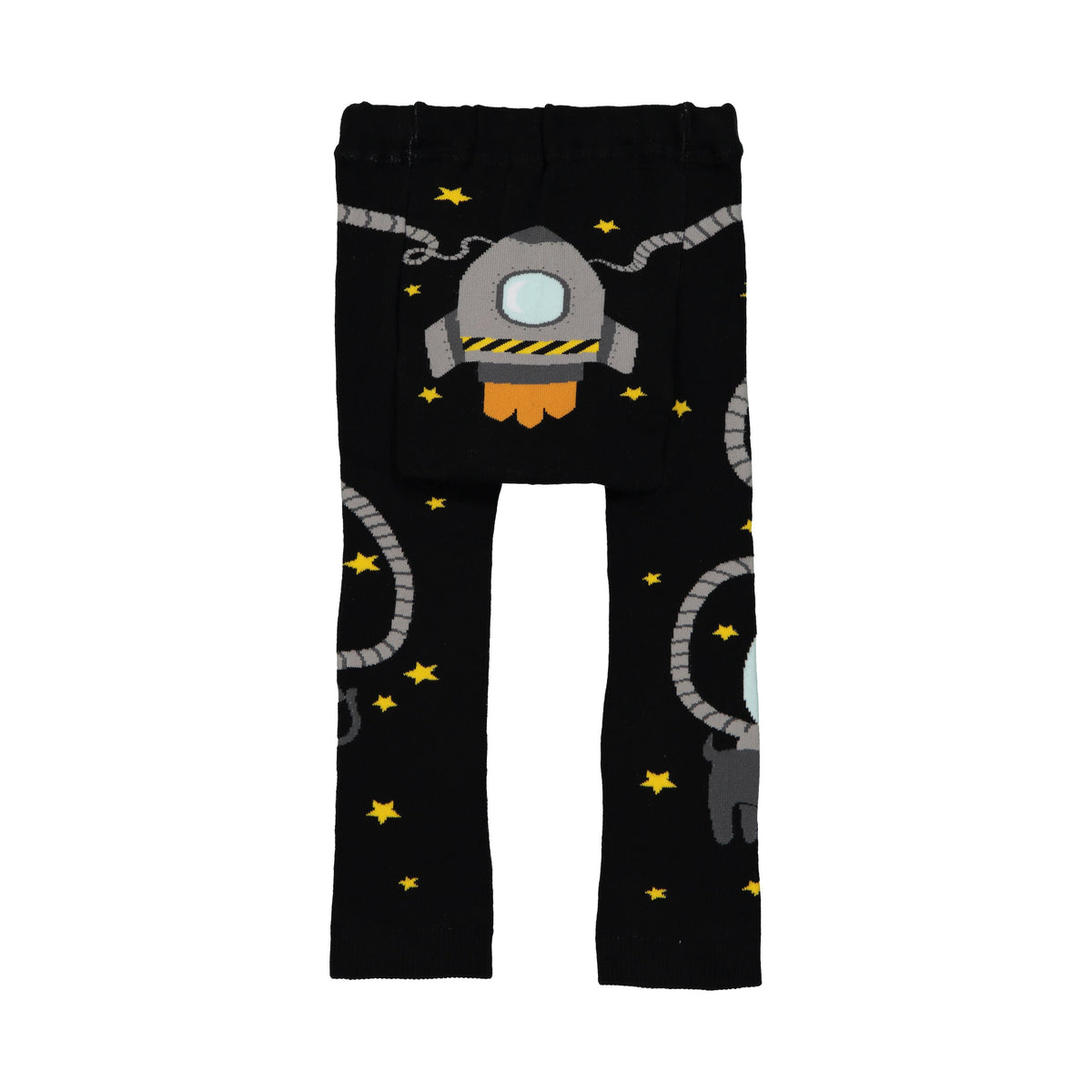 Space Walk Cotton Baby and Toddler Leggings: Small (3-12 months)