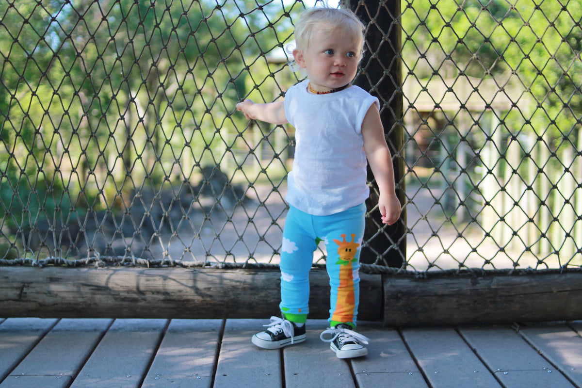 Giraffe Baby and Toddler Leggings: Large 18 -24 Months