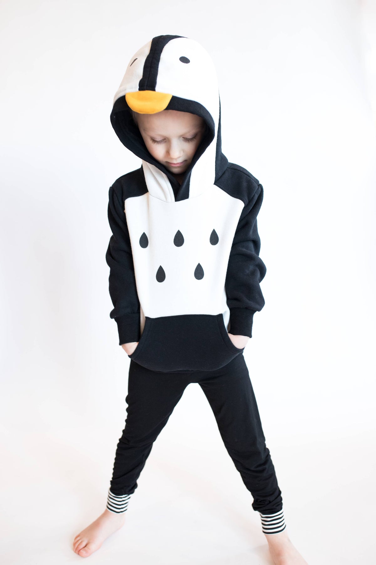 Penguin 3D Hoodie - Kids & Toddler Arctic: 3T