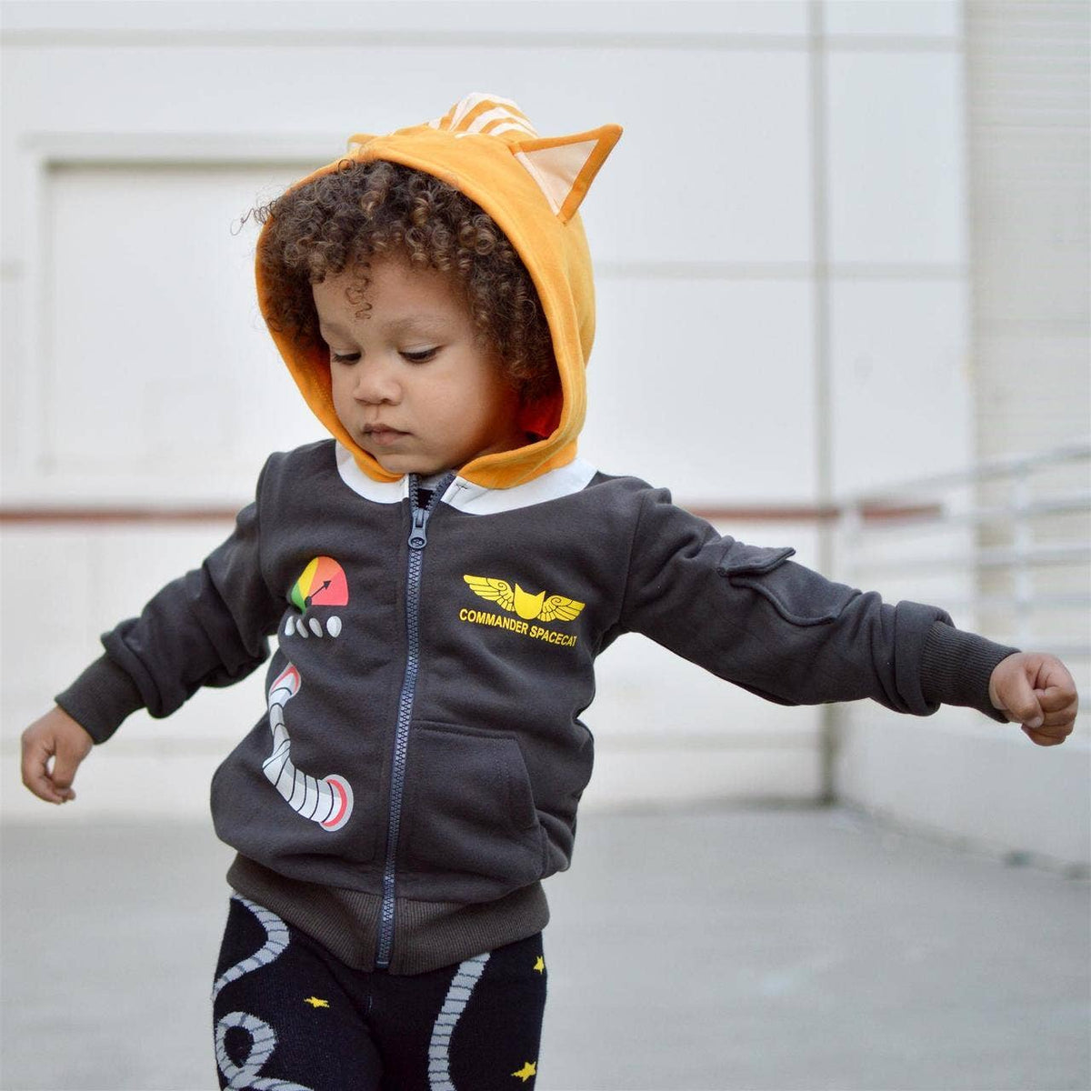 Commander Space Cat Kids 3D Hoodie - Limited Edition!: 18M