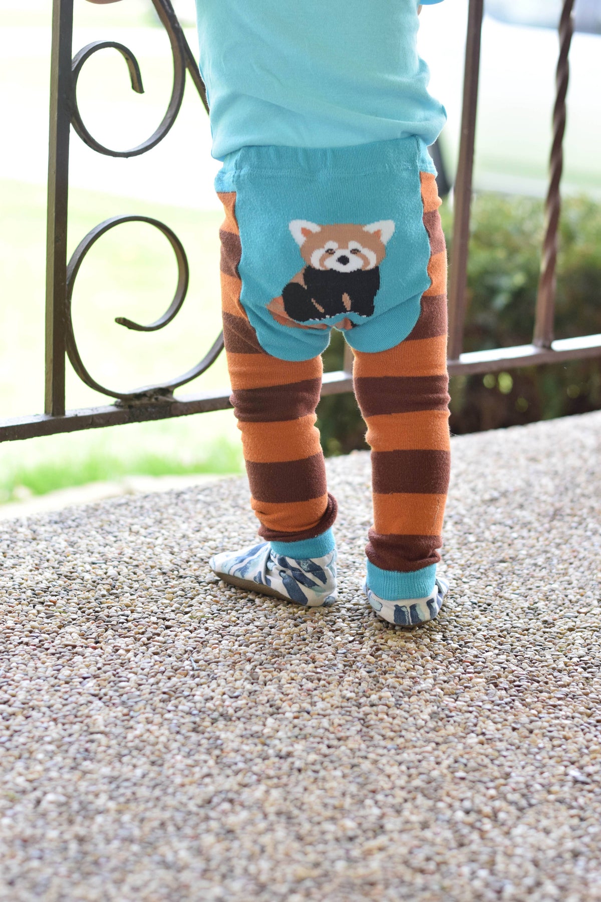 Red Panda Baby and Toddler Leggings: Large 18 - 24 Months