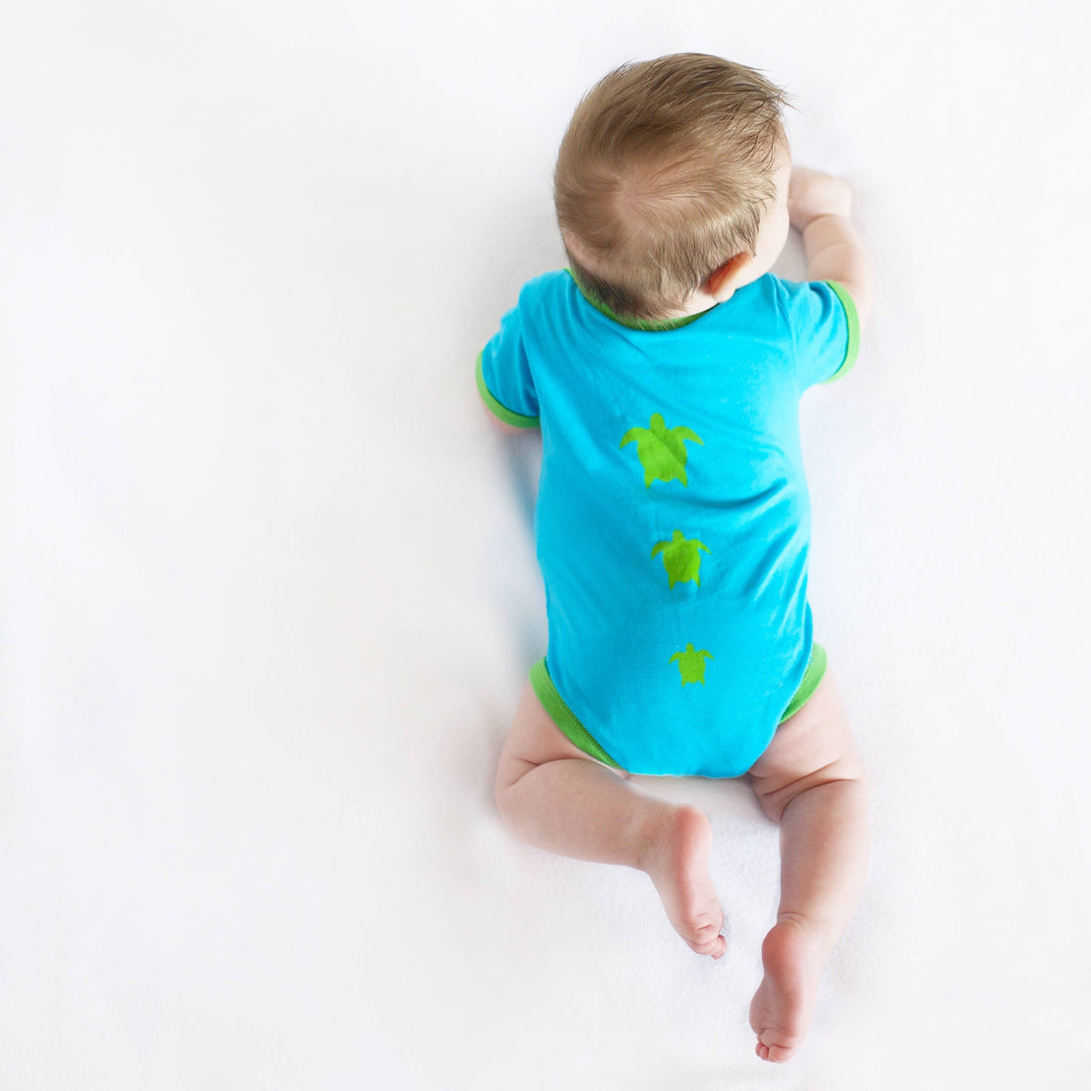 Sea Turtle Baby Bodysuit: 6 Months