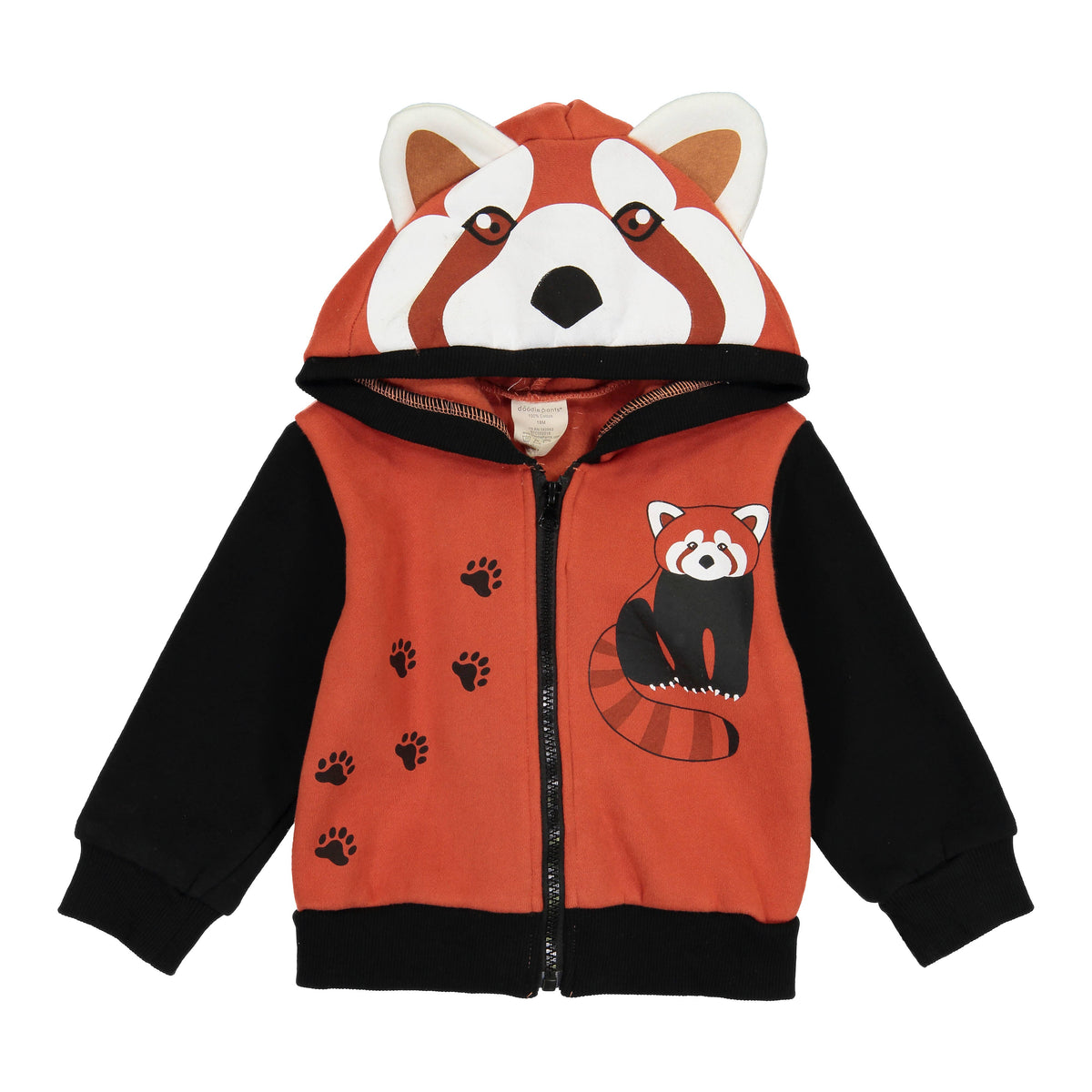 Red Panda 3D Hoodie - Kids & Toddler: 3T