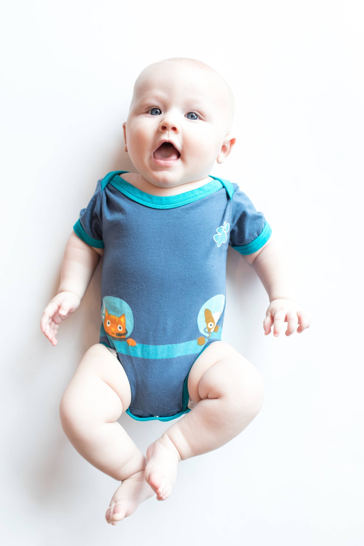 Space Paw Baby Bodysuit: 6M