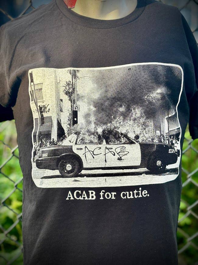 ACAB for Cutie t-shirt.: Medium