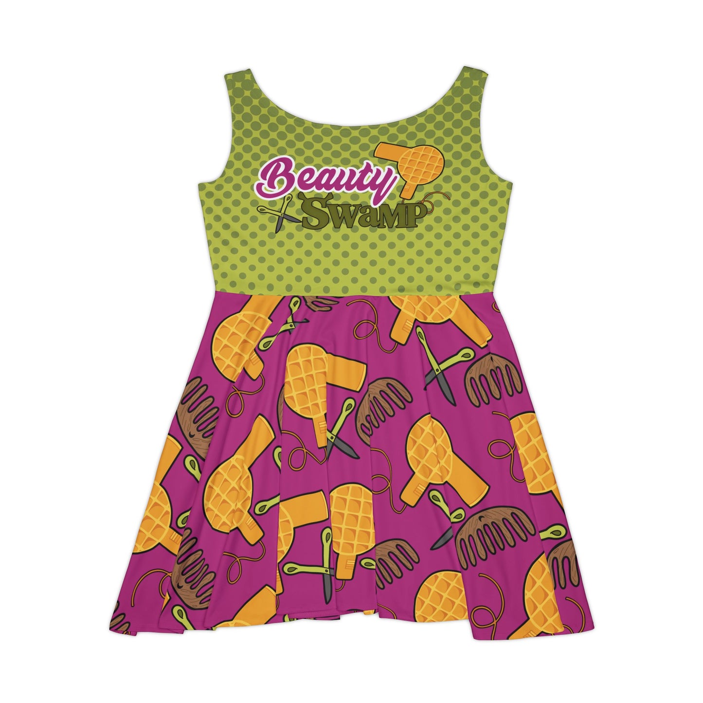 Beauty Swamp Donk Out Women's Swing Dress