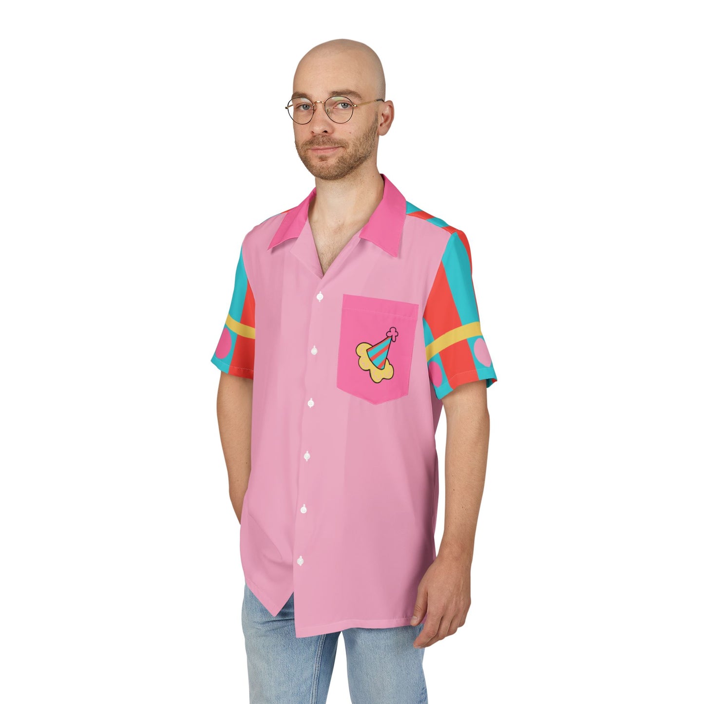 Mantle Clowns Button Down Shirt