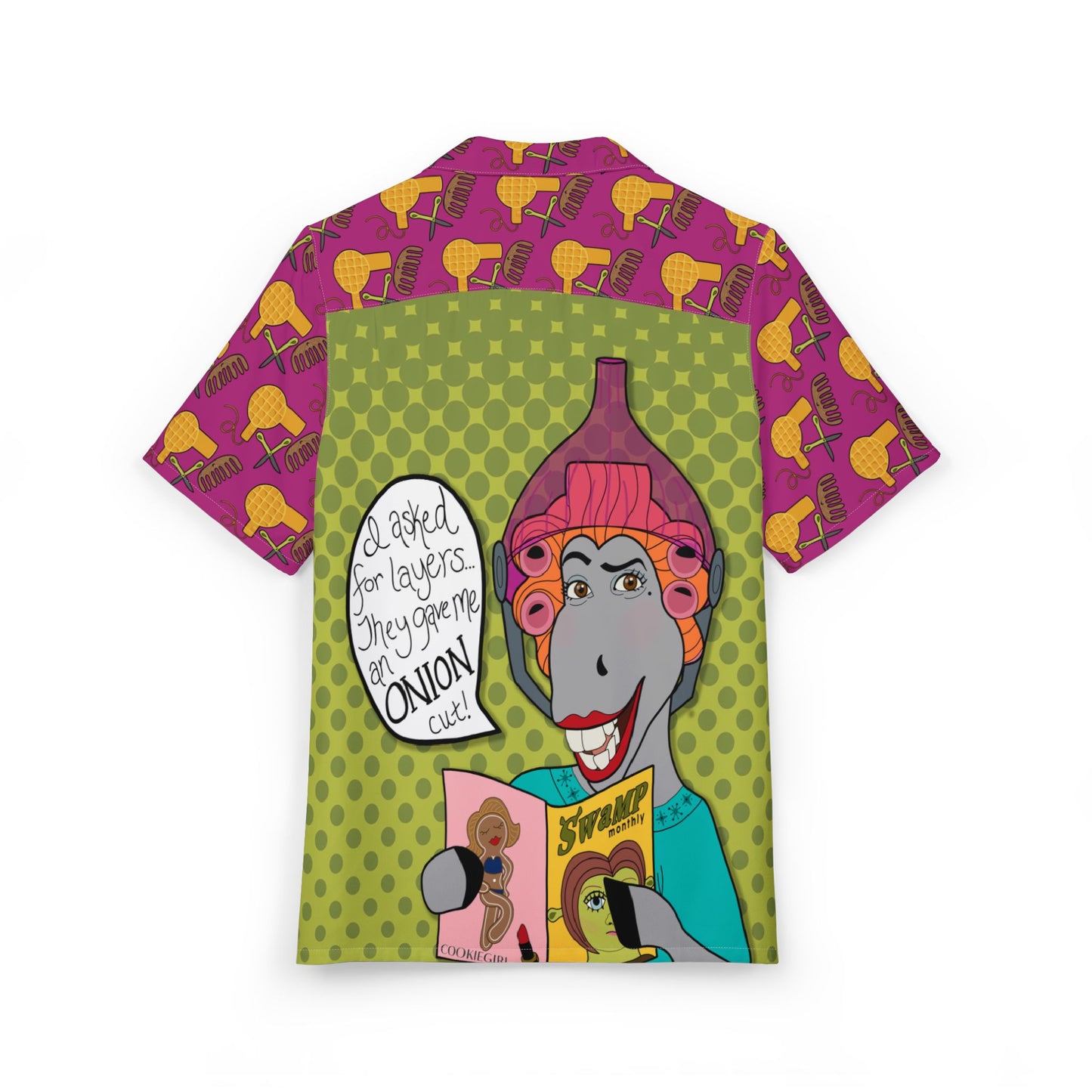 Beauty Swamp Donk Out Button-Down Shirt