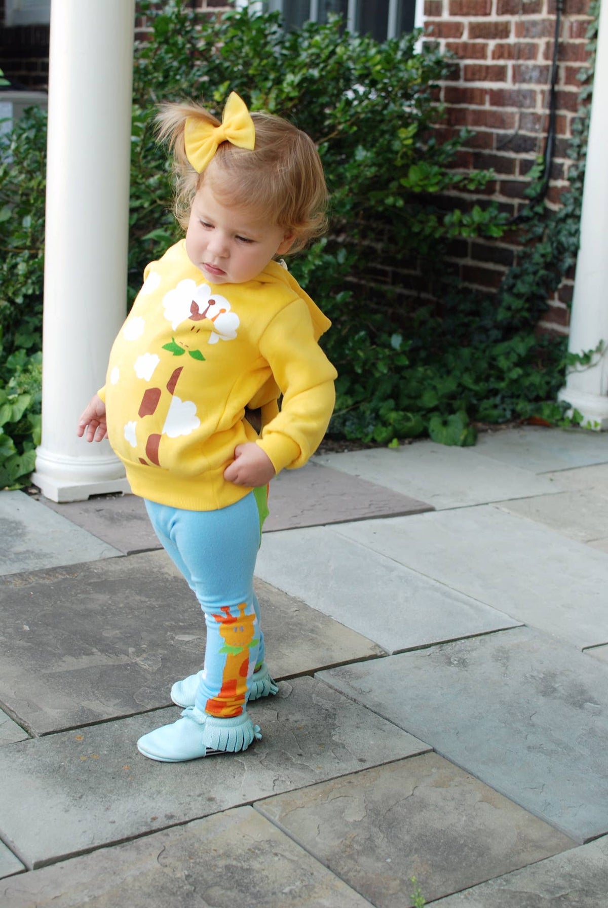 Giraffe Toddler & Kids 3D Hoodie: 3T
