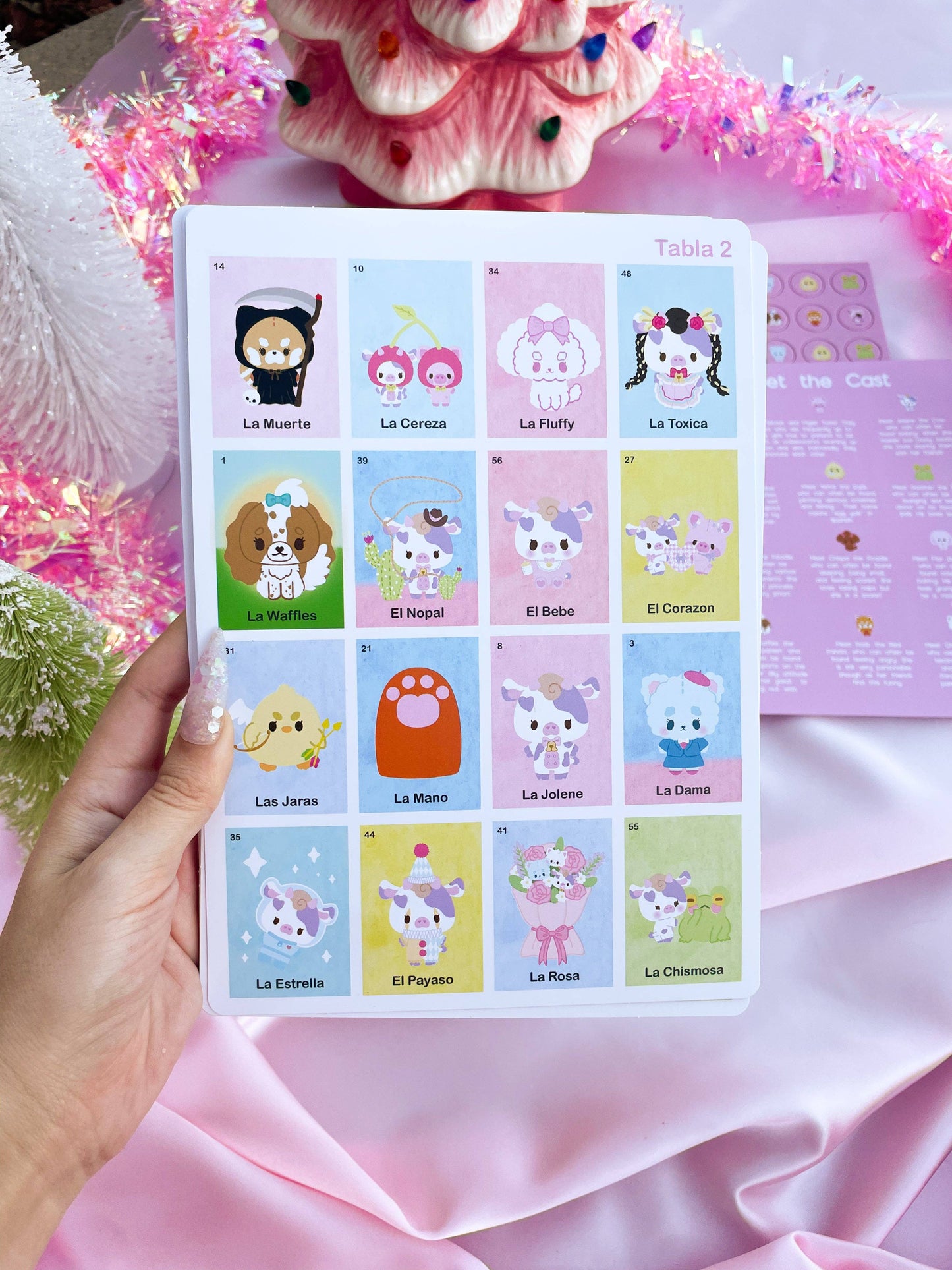 Kawaii Loteria Board Game