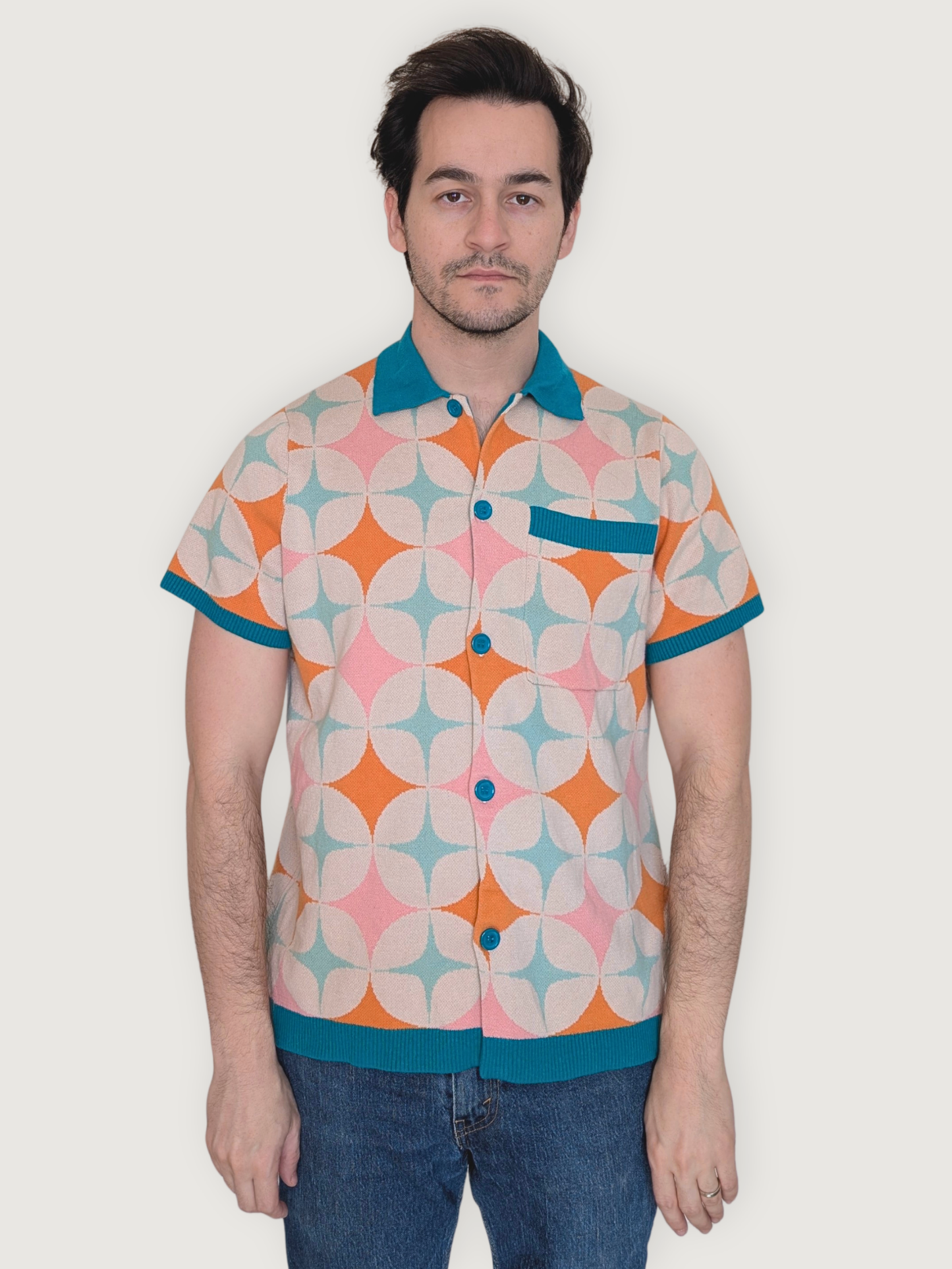 Great Atomic Tomorrow Button Up: Large