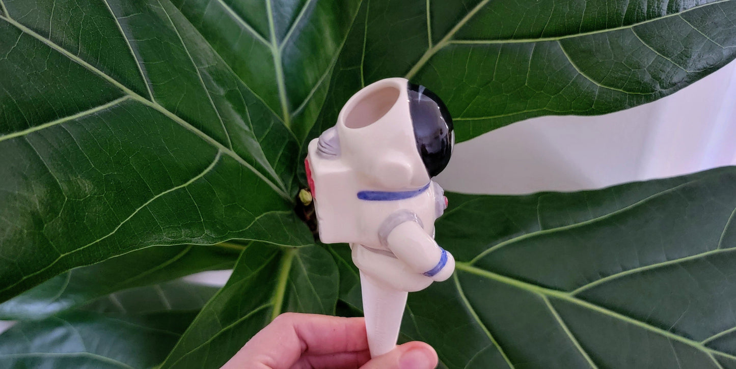 Ceramic Self-Watering Plant Spike - Astronaut Watering Spike