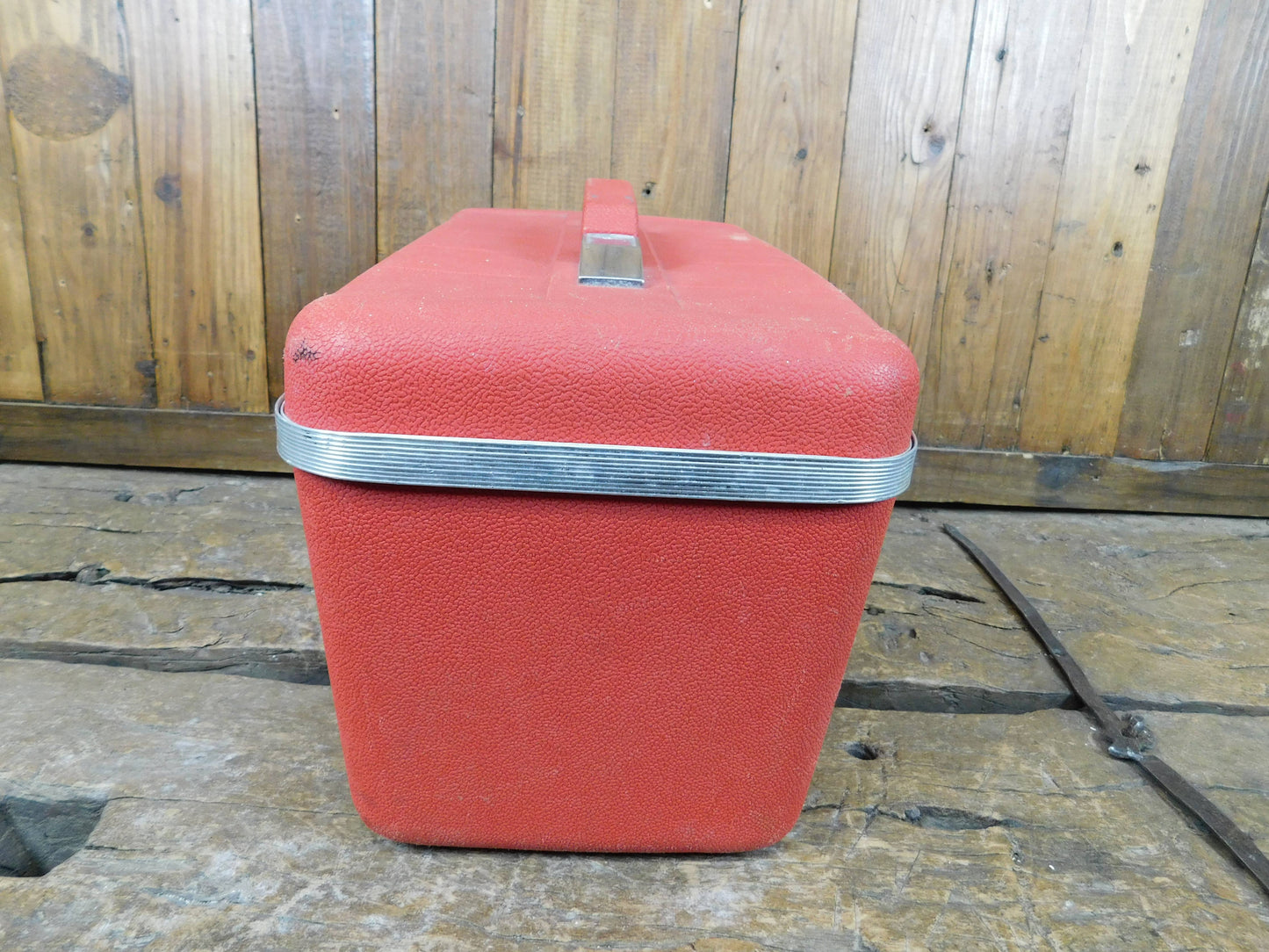 Vintage-Starflite Train Case-Luggage-Hard Shell-14x10in