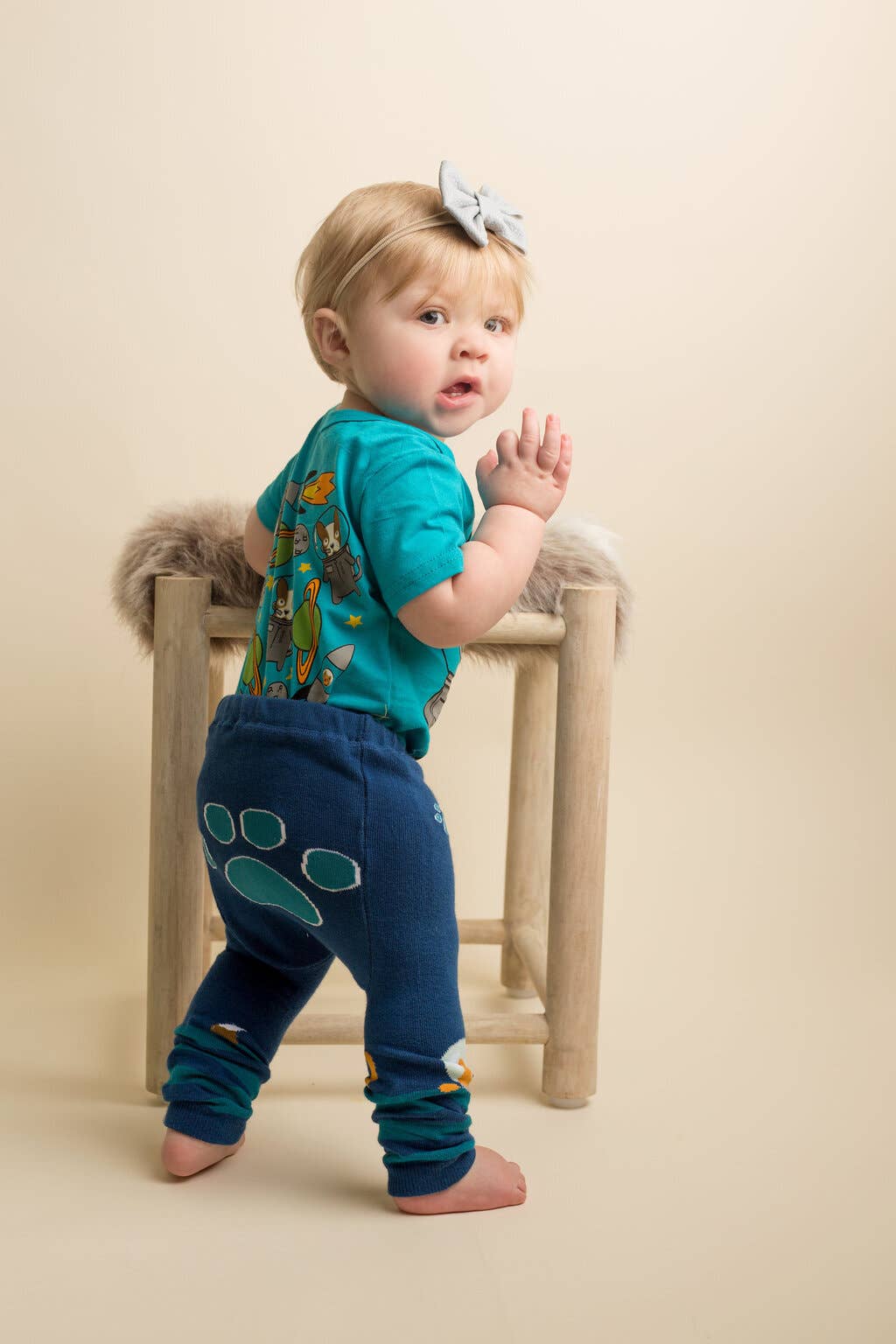 Astro Dog Baby Bodysuit: 6M