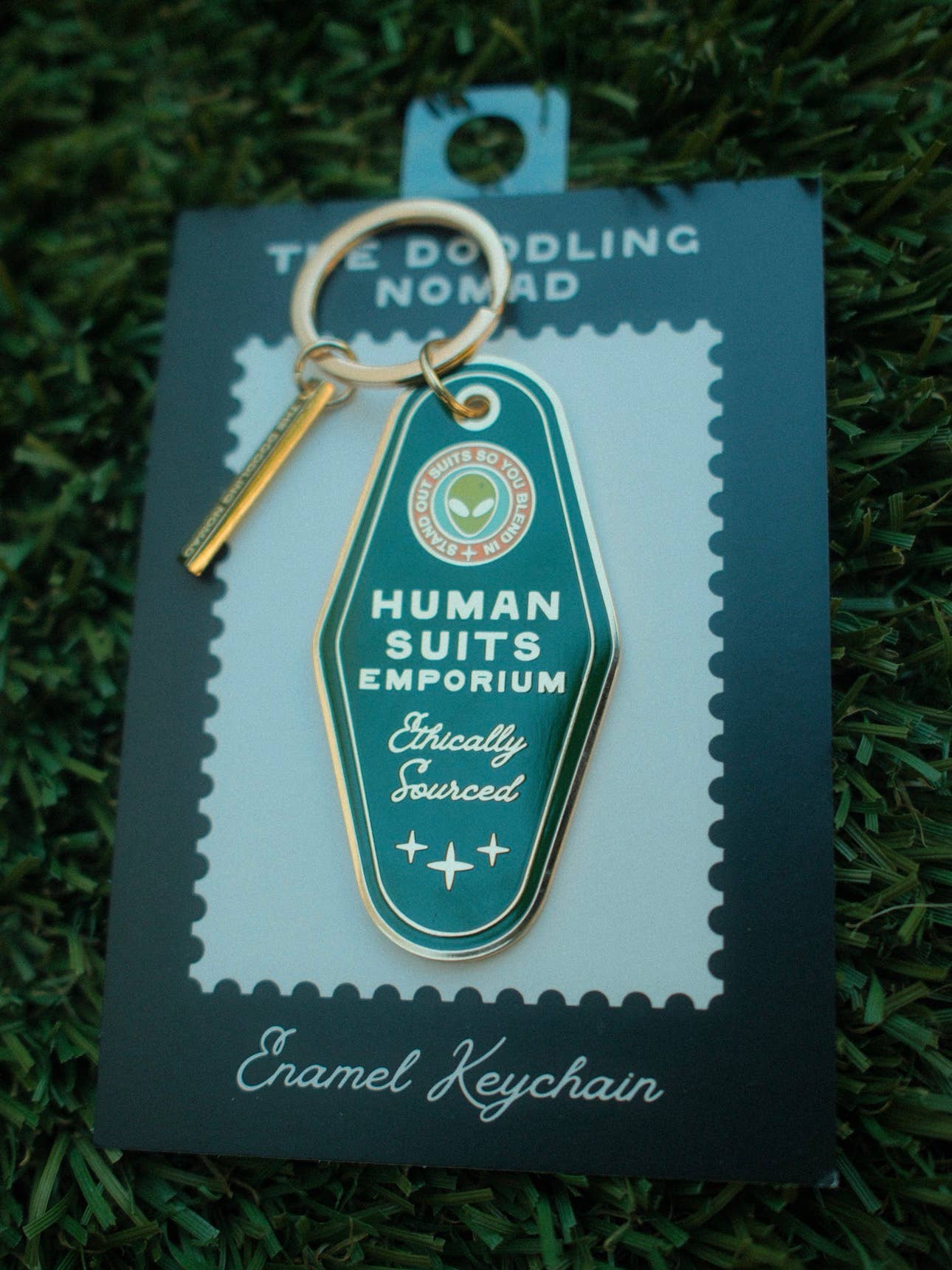 Human Suit Emporium Hard Enamel Keychain 